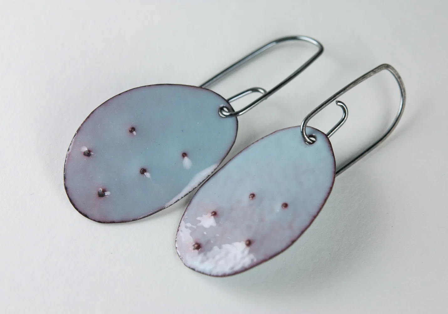 Contemporary Enamel and Silver Jewelry by Tammi Sloan of My Brown Wren