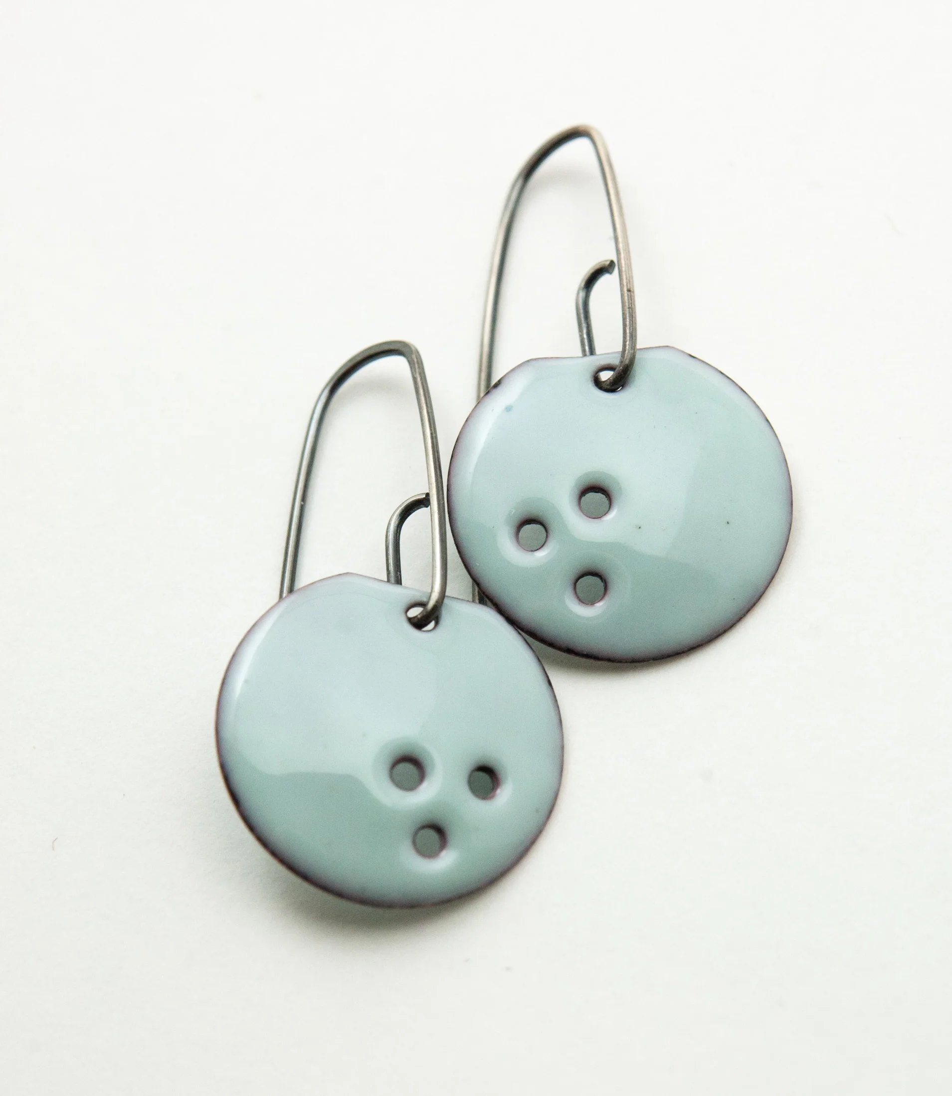 Contemporary Enamel and Silver Jewelry by Tammi Sloan of My Brown Wren