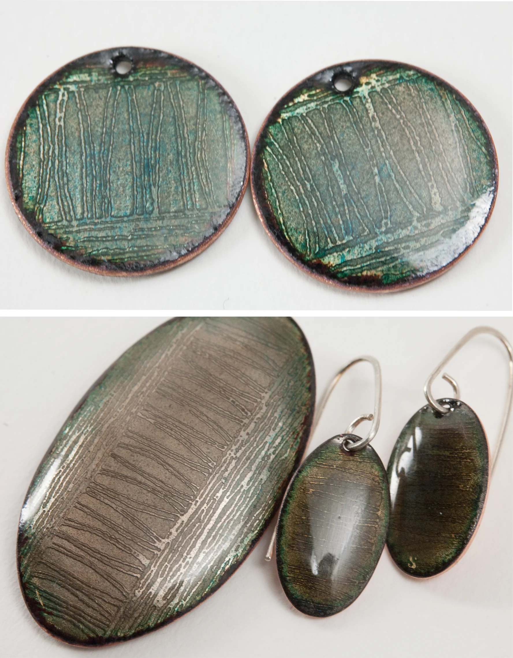 Basse Taille Enamel - experiments by My Brown Wren