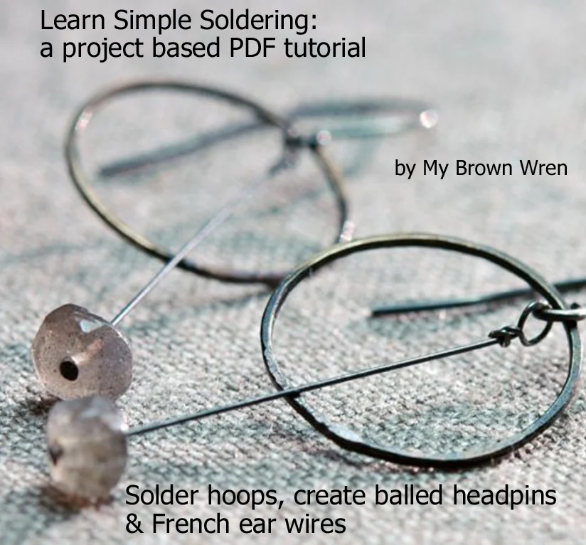 Learn Simple Soldering Project Tutorial by Tammi Sloan of My Brown Wren