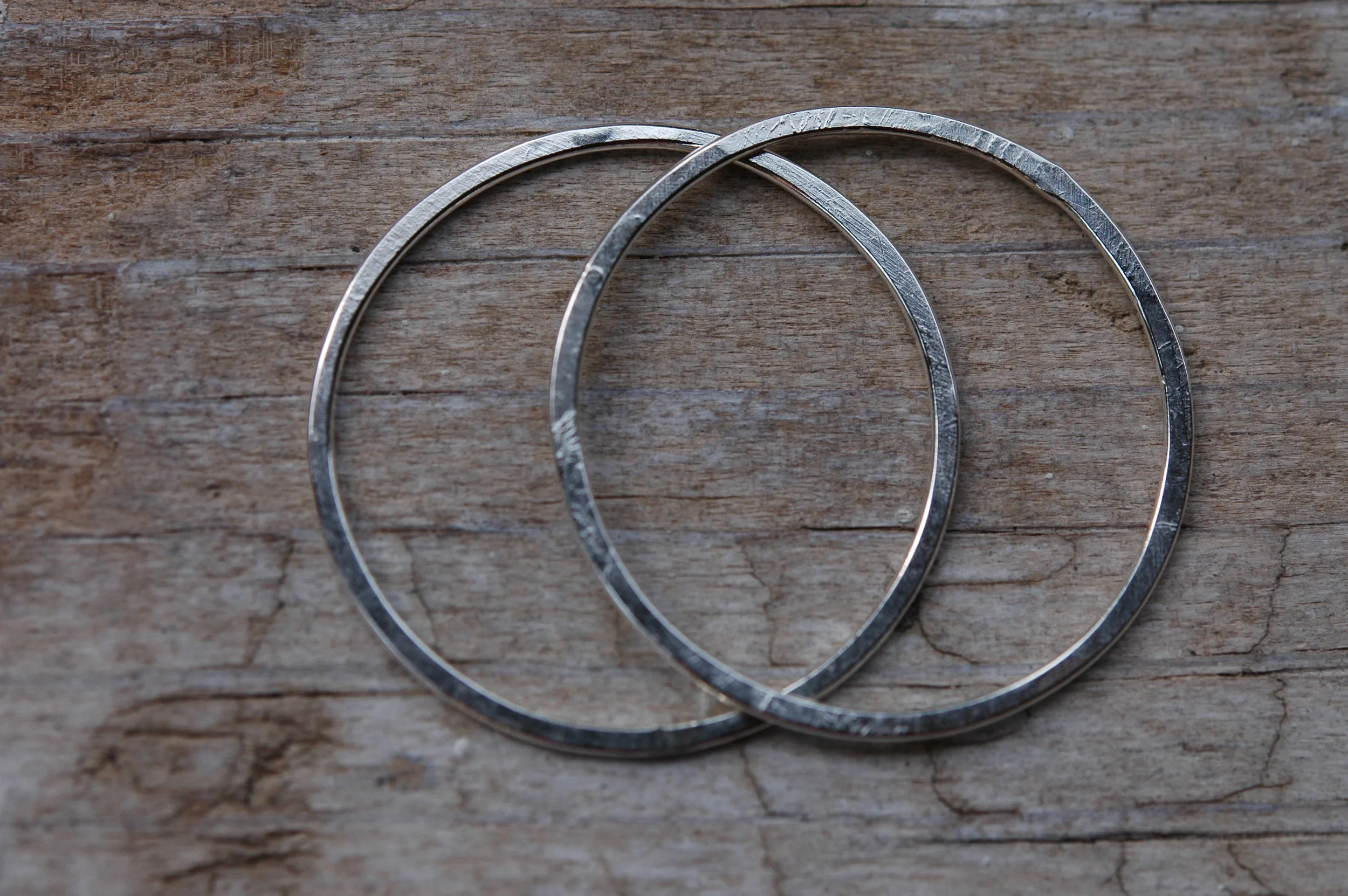 Learn to solder simple hoops, a tutorial by My Brown Wren