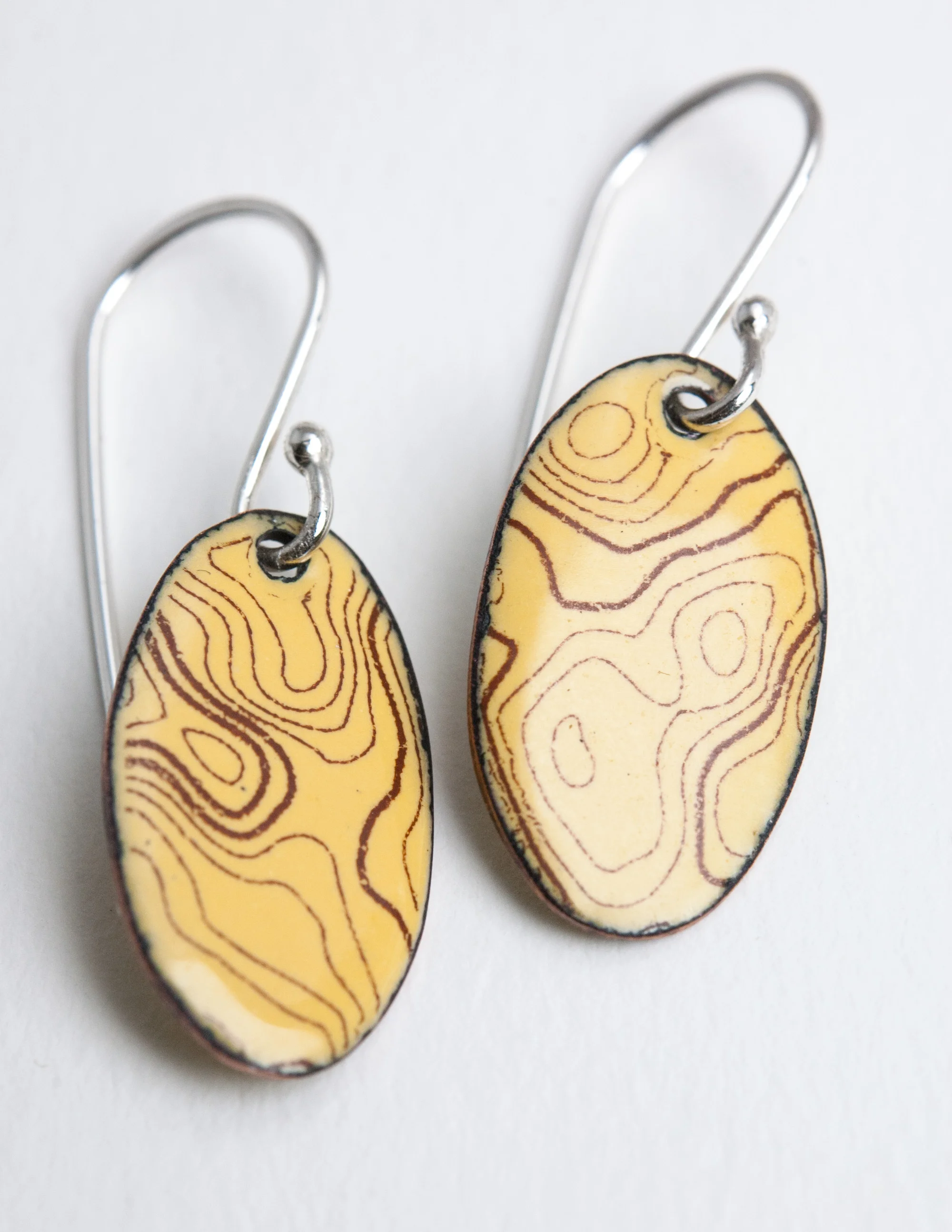 Contemporary Enamel Jewelry by Tammi Sloan of My Brown Wren