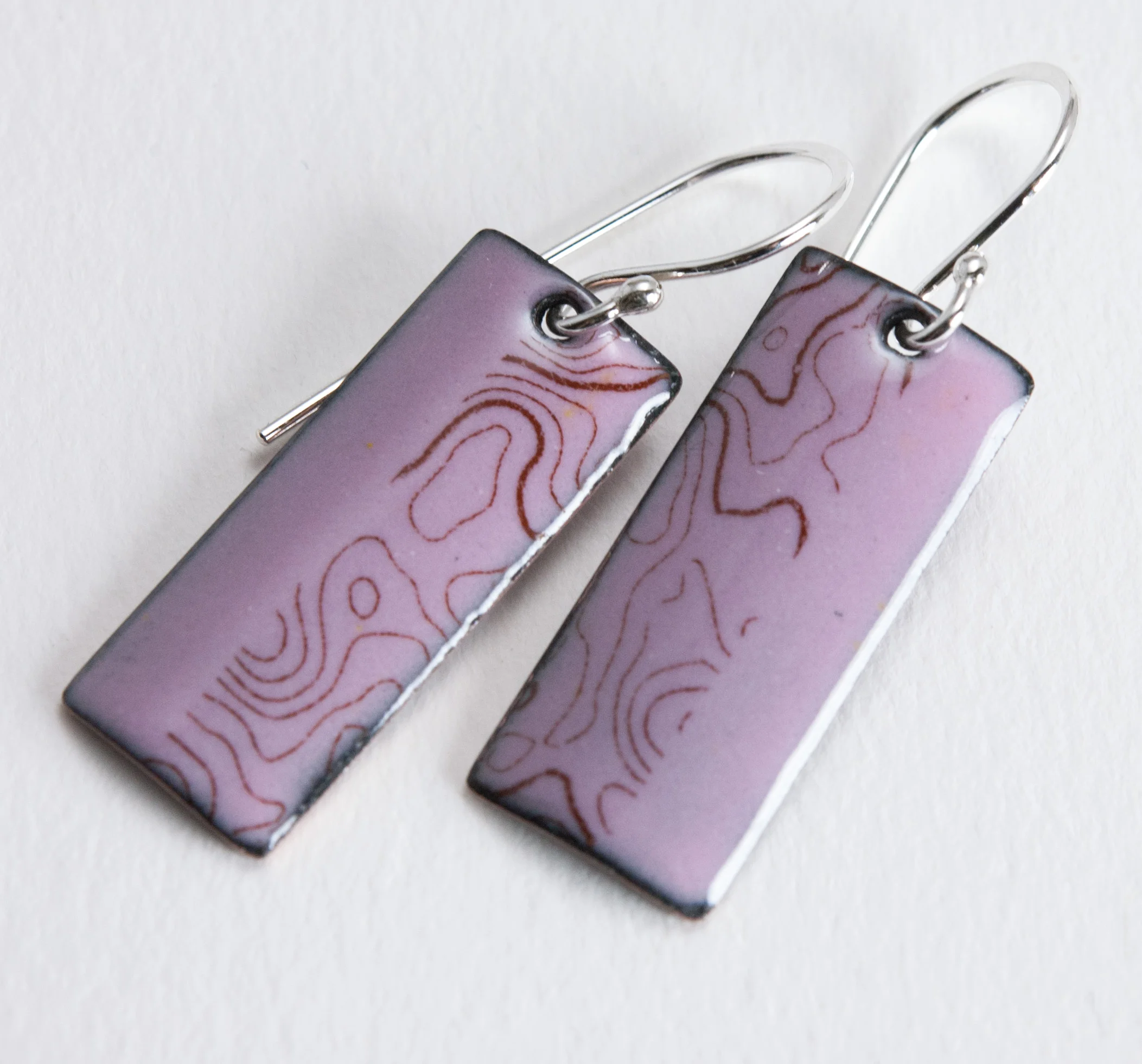 Contemporary Enamel Jewelry by Tammi Sloan of My Brown Wren