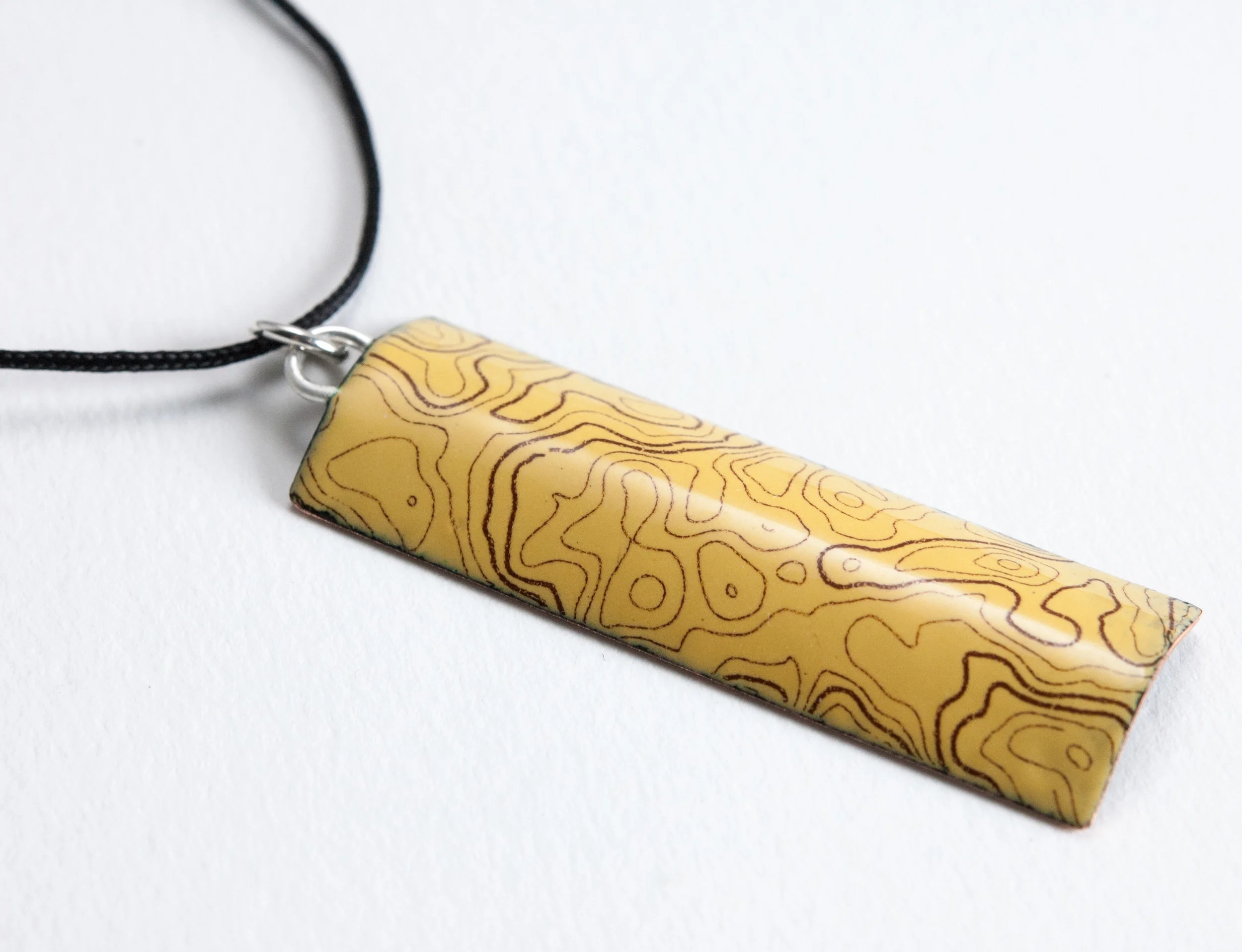 Contemporary Enamel Jewelry by Tammi Sloan of My Brown Wren