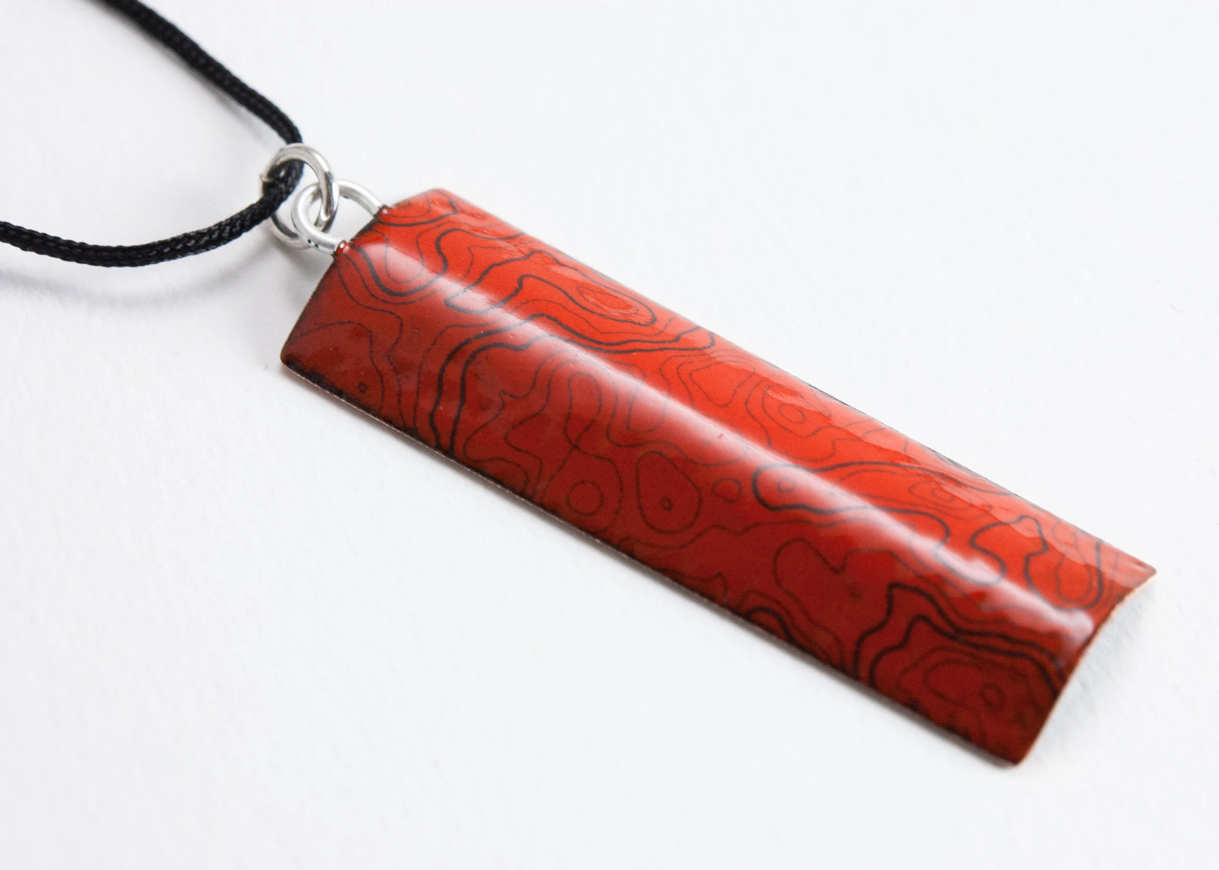 Contemporary Enamel Jewelry by Tammi Sloan of My Brown Wren