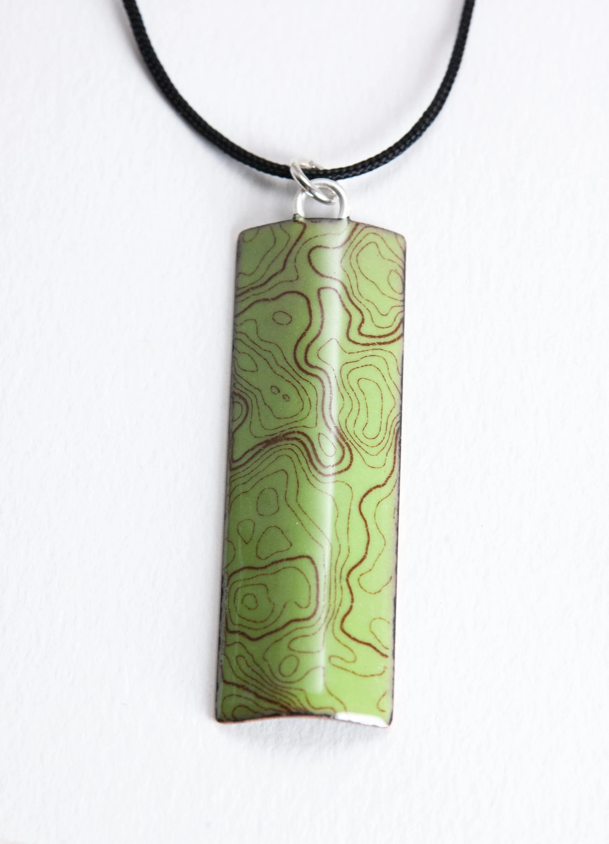 Contemporary Enamel Jewelry by Tammi Sloan of My Brown Wren