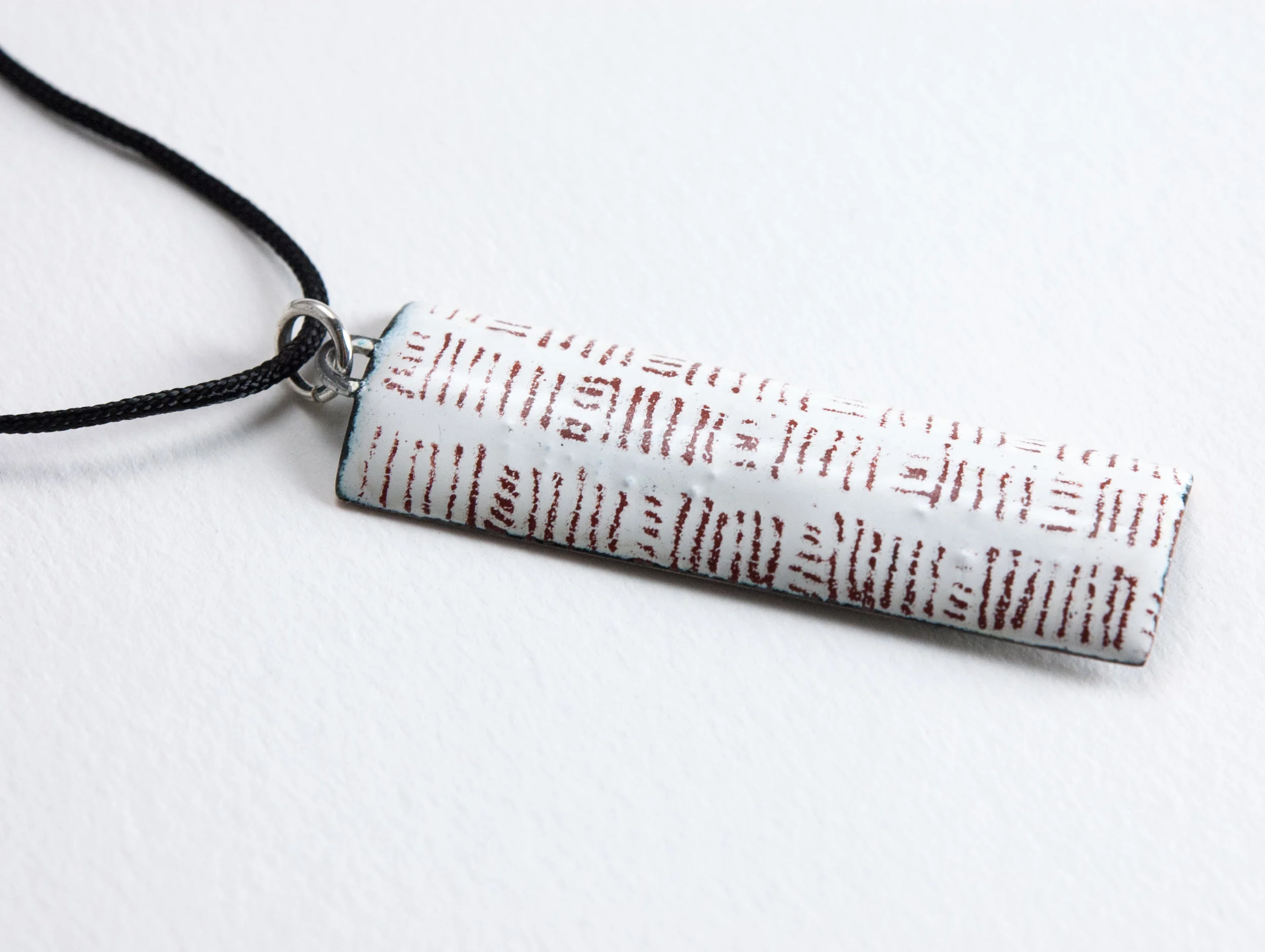 Contemporary Enamel Jewelry by Tammi Sloan of My Brown Wren