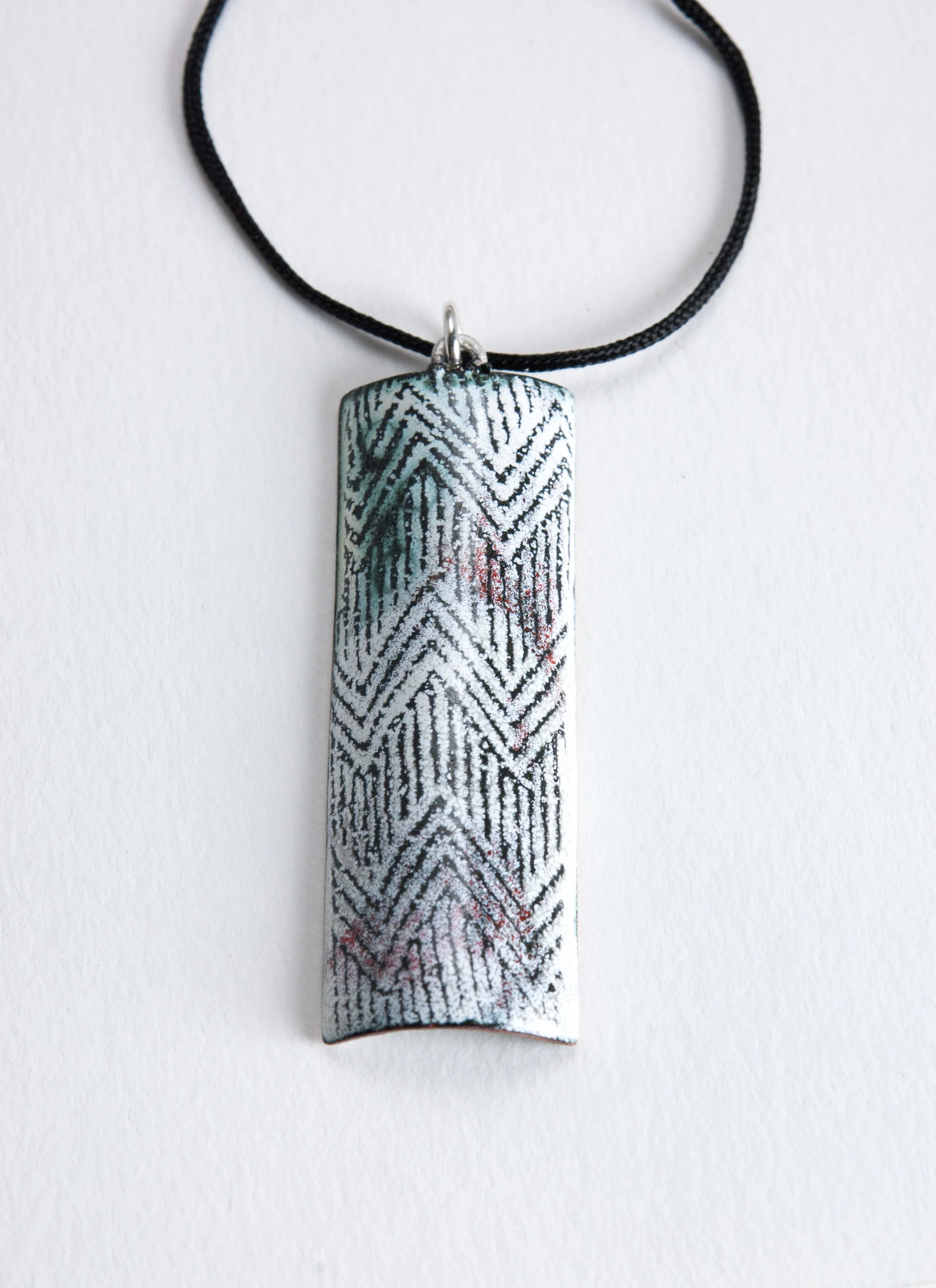 Contemporary Enamel Jewelry by Tammi Sloan of My Brown Wren