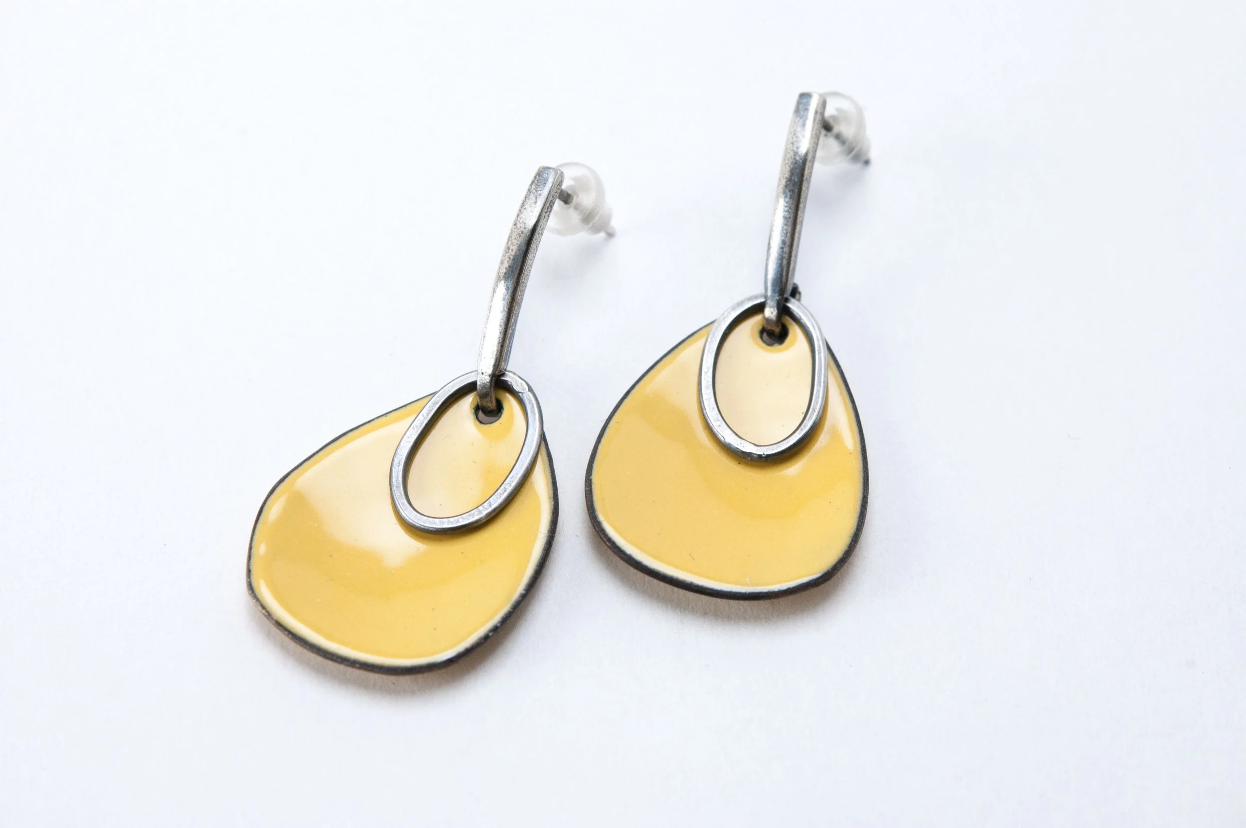 Contemporary Enamel Jewelry by Tammi Sloan of My Brown Wren