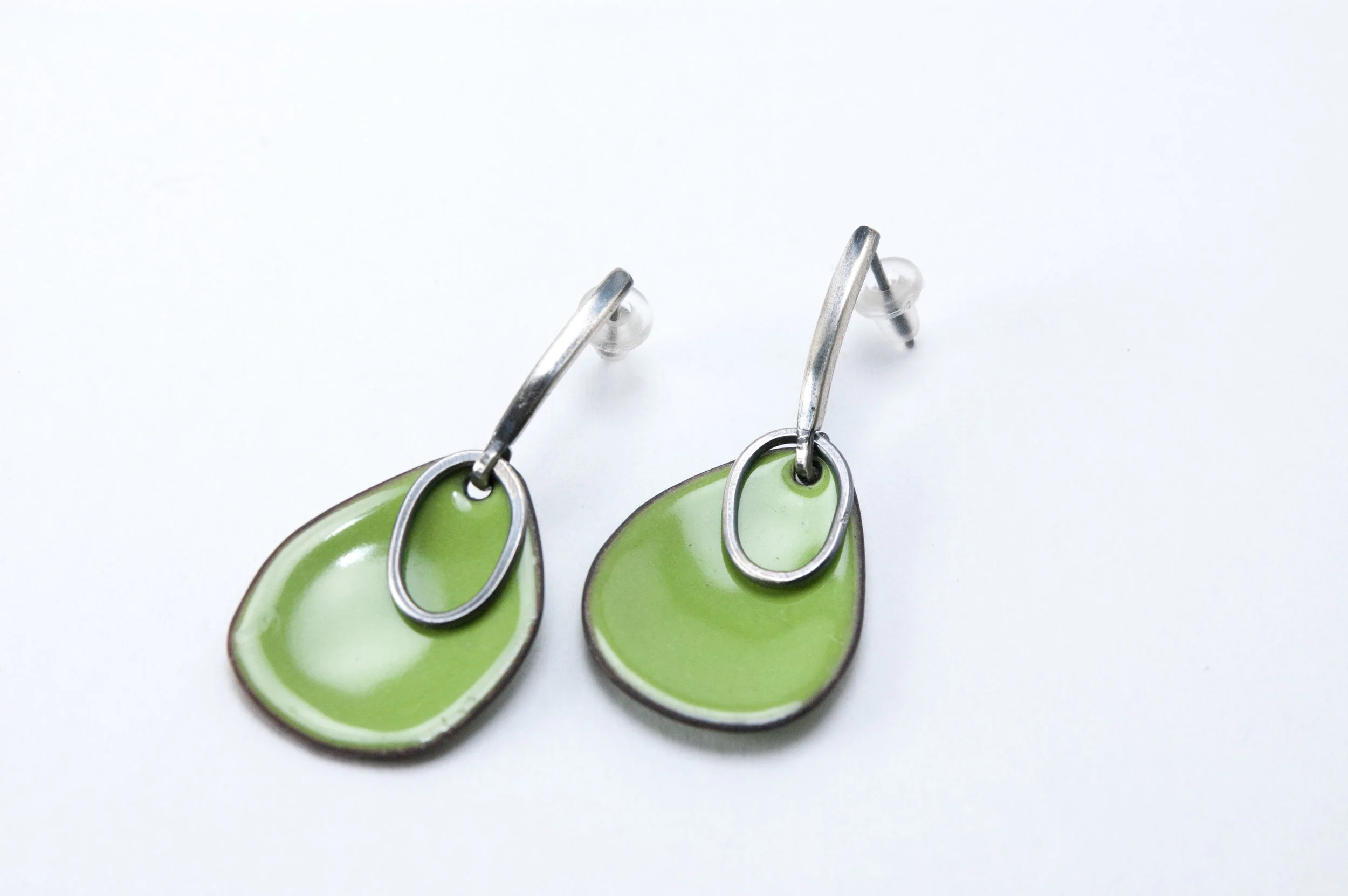 Contemporary Enamel Jewelry by Tammi Sloan of My Brown Wren