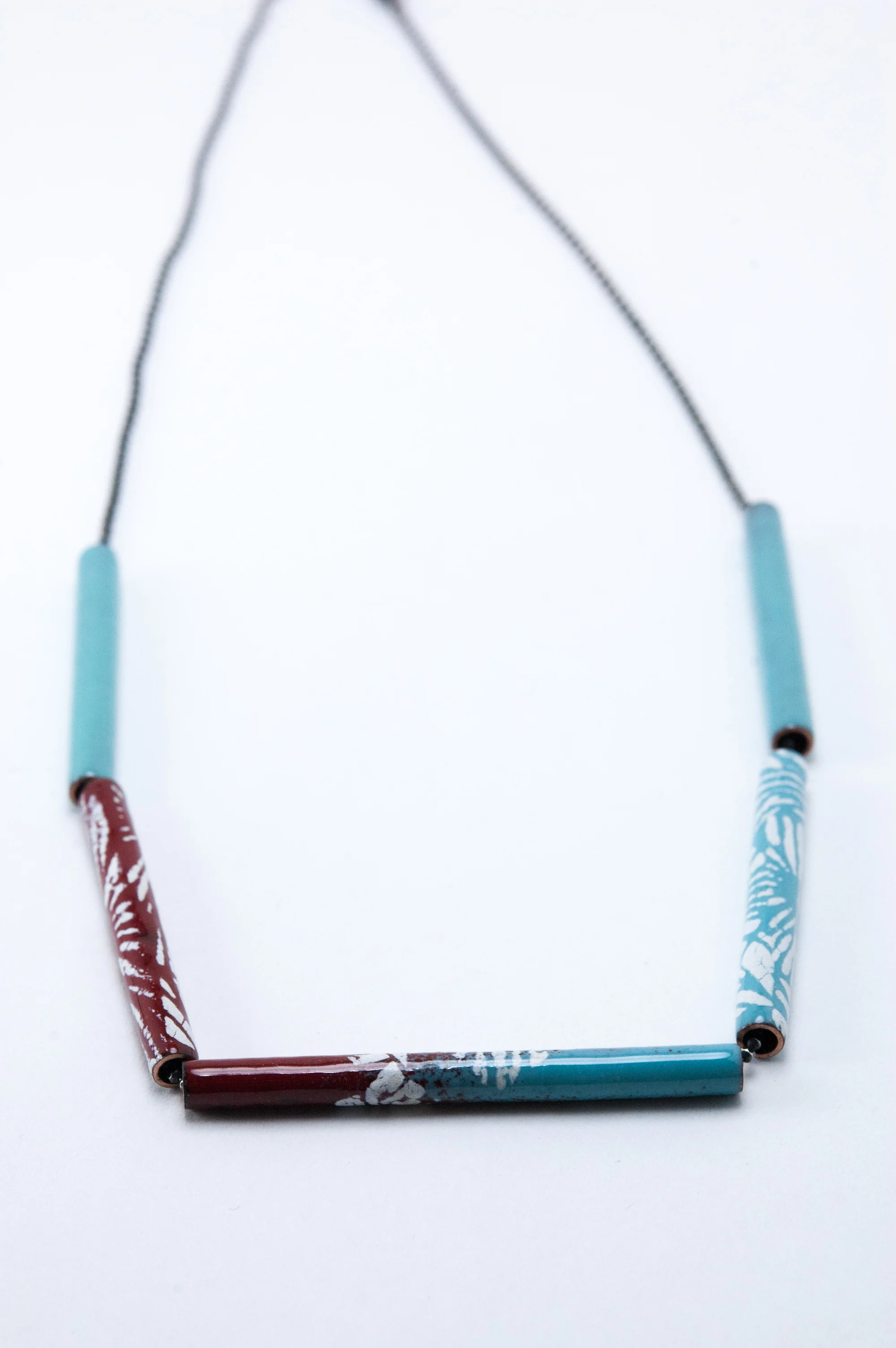 Contemporary Enamel Jewelry by Tammi Sloan of My Brown Wren