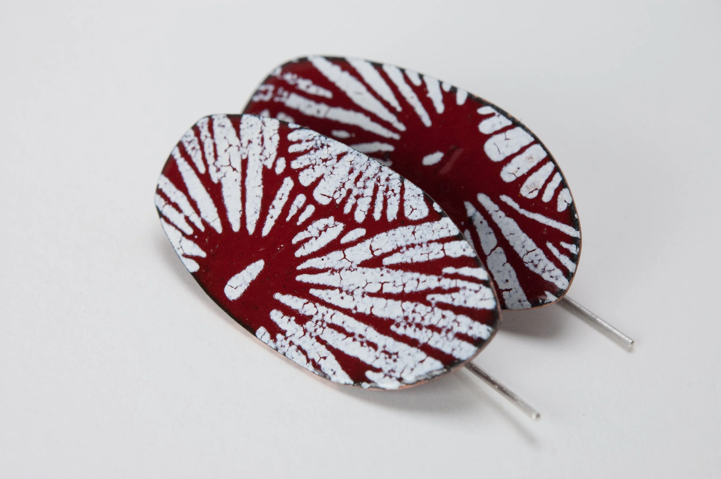 Contemporary Enamel Jewelry by Tammi Sloan of My Brown Wren