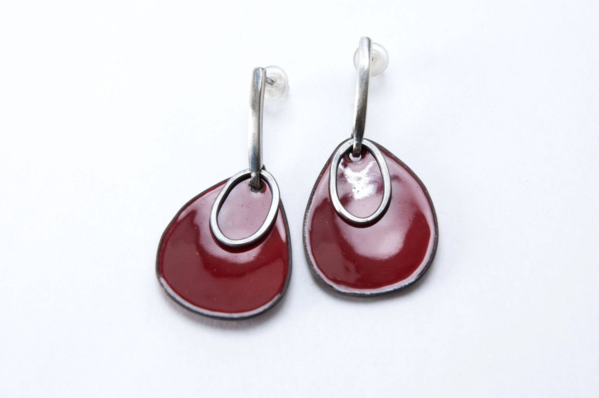 Contemporary Enamel Jewelry by Tammi Sloan of My Brown Wren