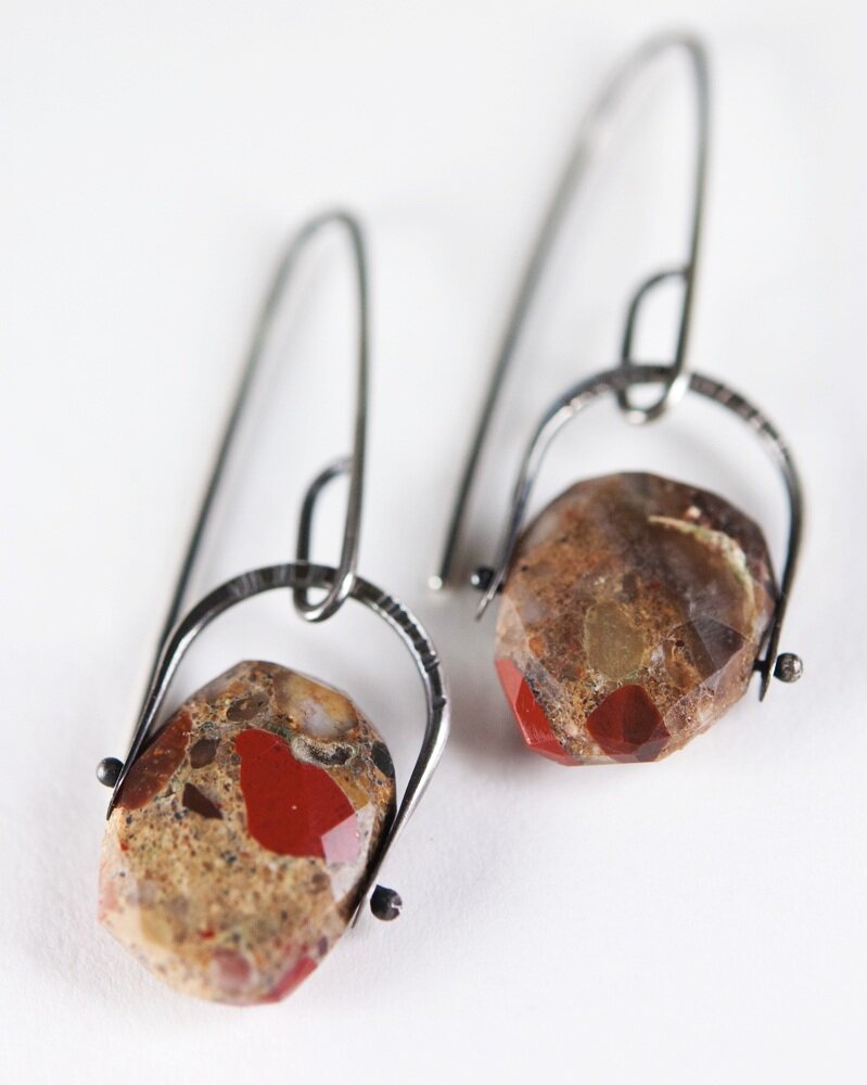 Contemporary Silver and Stone Jewelry by Tammi Sloan of My Brown Wren