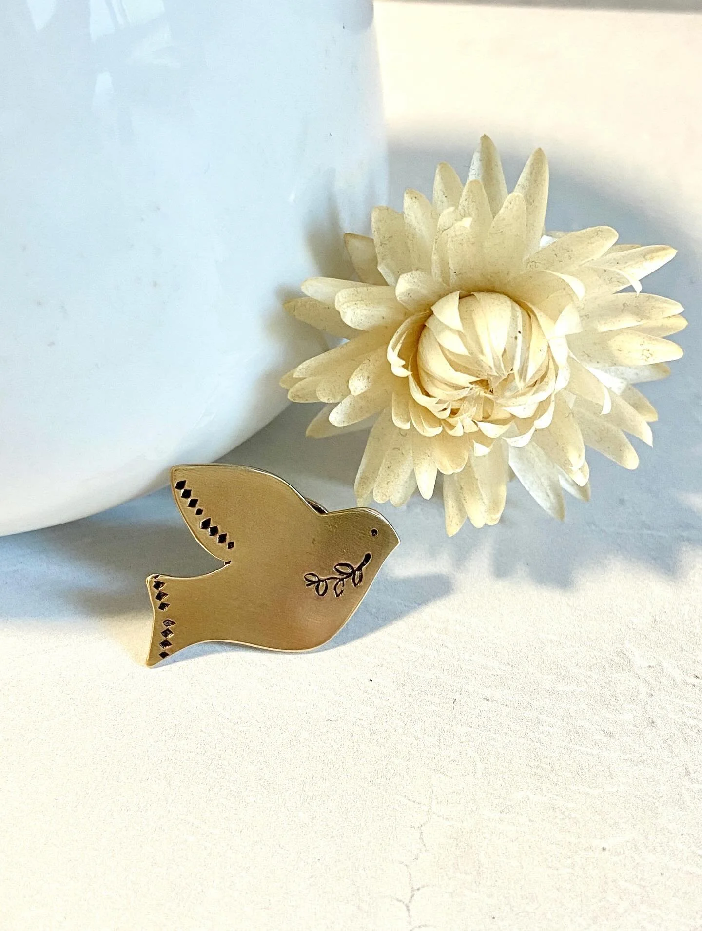 Because we need the little things&hellip;  And because we all need a little peace right now. 

These are on my website as a made to order item, but I&rsquo;ll be making more this week in advance of my upcoming shows. They are a sweet little gift for 