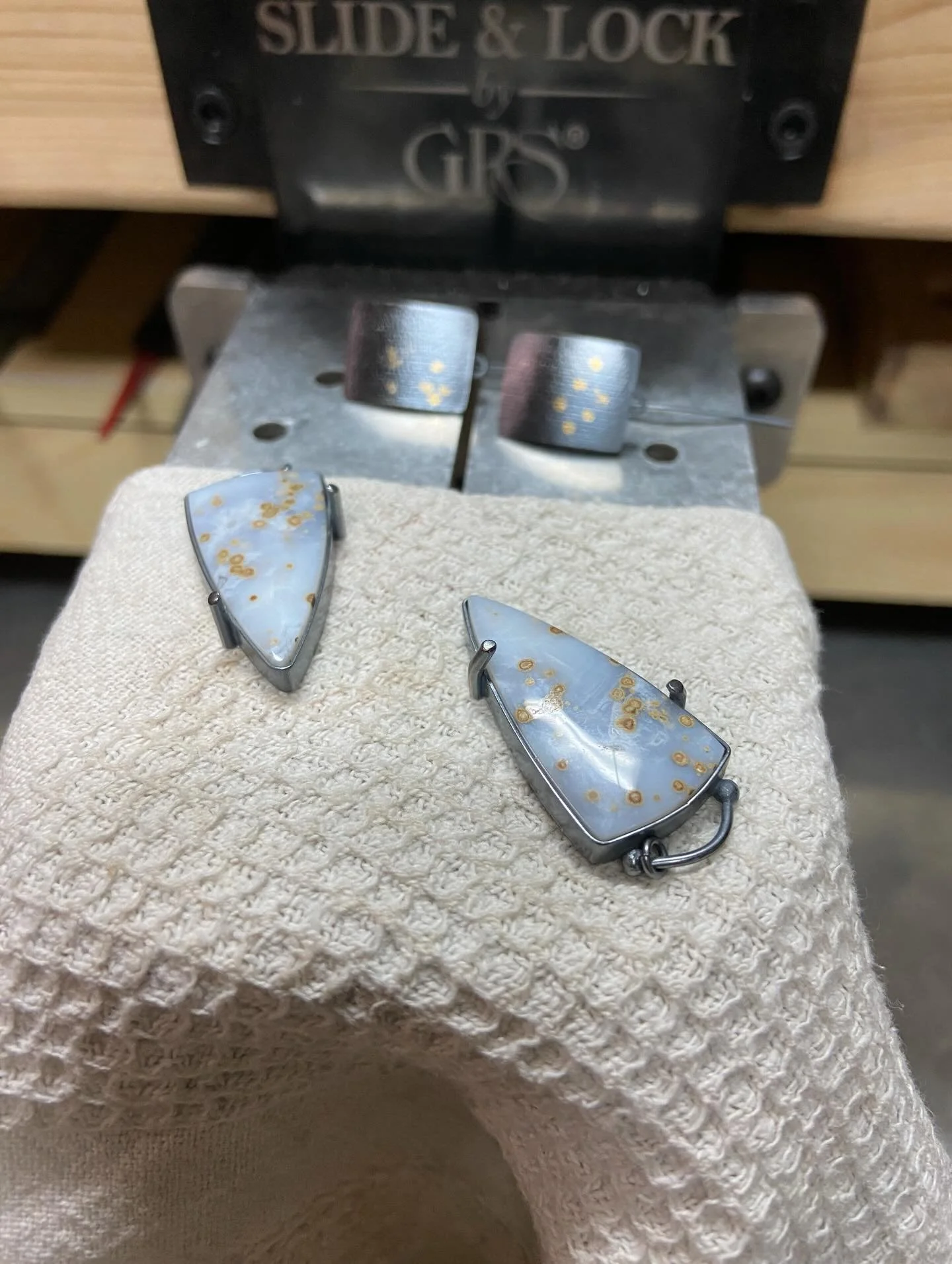 Plugging away at these little by little. Hopefully they will be ready for pictures tomorrow. 

#metalsmithstories 
#mybrownwren