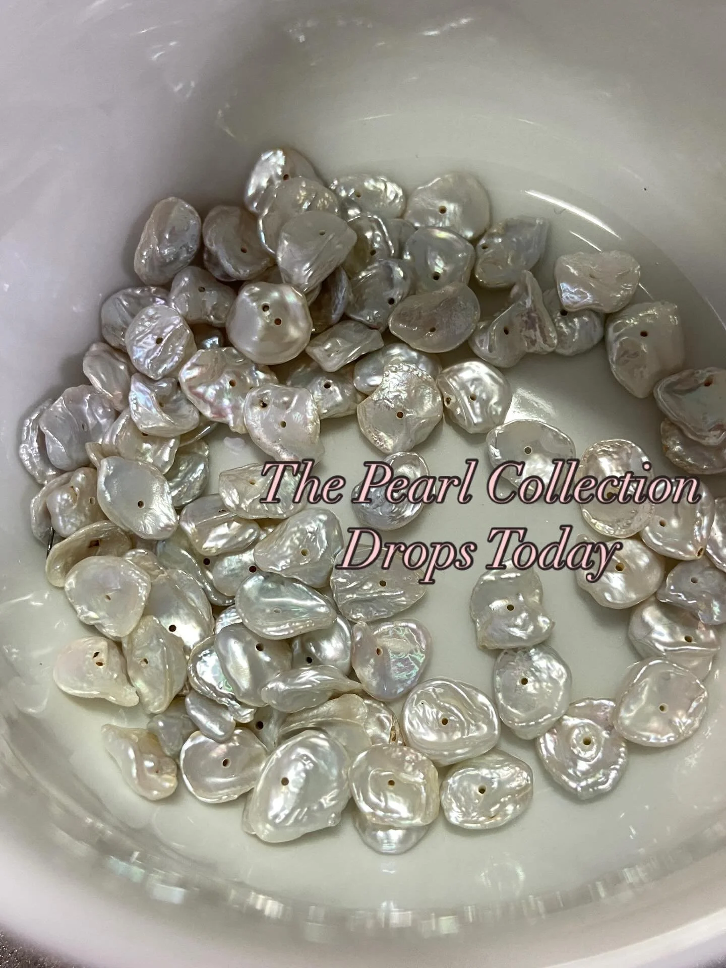 No more sneak peeks 👀

Subscribers get exclusive two day access to this limited edition collection of freshwater pearl earrings and necklaces. 

Each piece in this collection is truly one-of-a-kind. These pearls are from my old stock. Many of them a