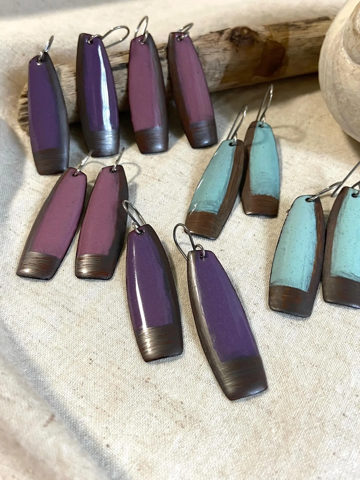 For years, I have struggled with firing purple enamel. The edges always burned. I found a document online from Thompson Enamels that holds the secret to perfect firing. I&rsquo;m super thankful I found it. I have put a link to it in my blog post on m
