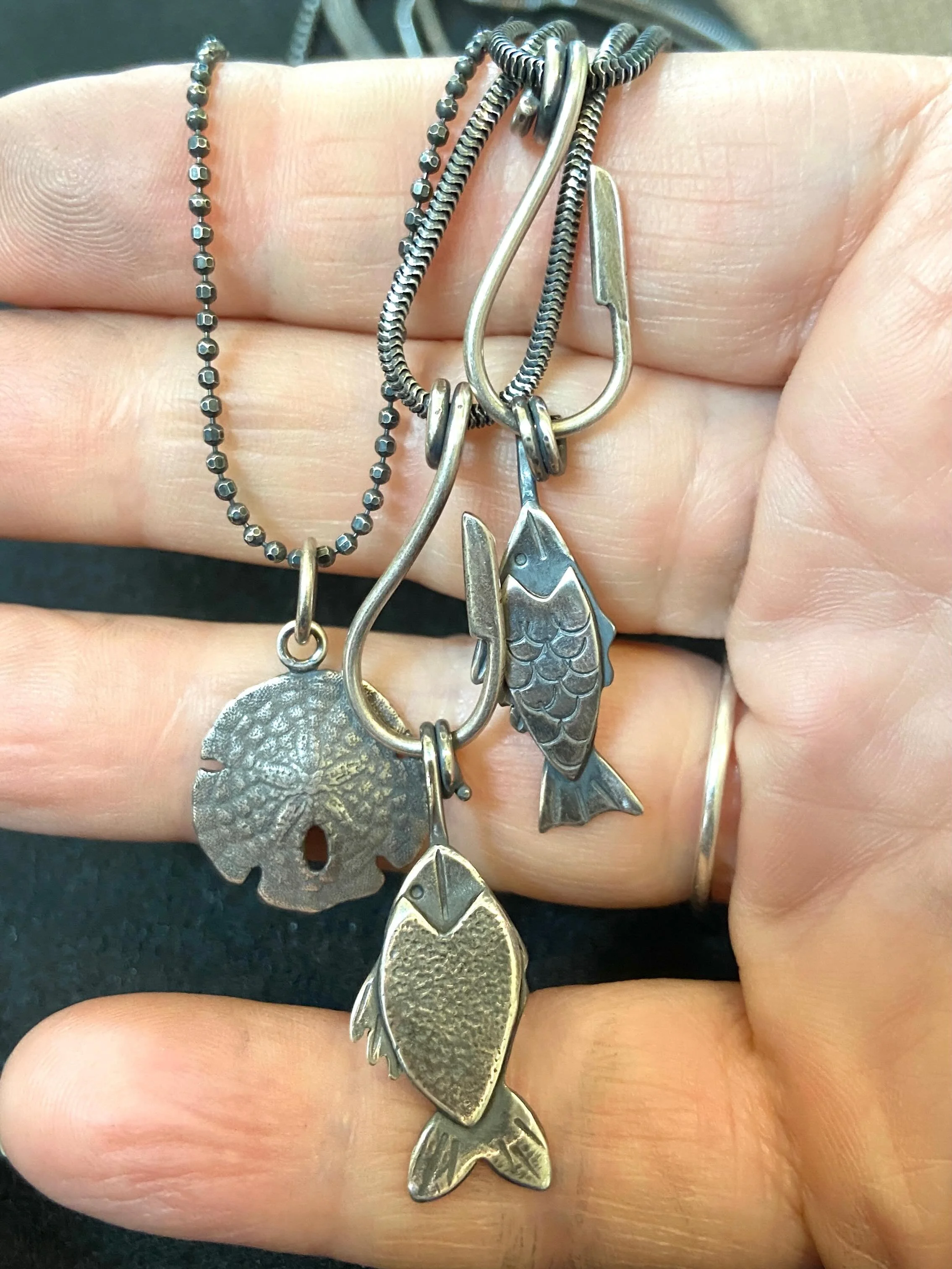 There&rsquo;s something magic 
about the ocean 
as if it holds its glistening folds 
all the secrets and memories of the world 
and whispers them back to us
one by one
as crashing waves
and raging storms. 

Atticus

#oceaninspiredjewelry #nauticaljew
