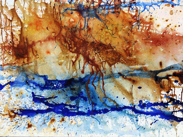 Nature's Composition 39, 40x30", acrylic on canvas