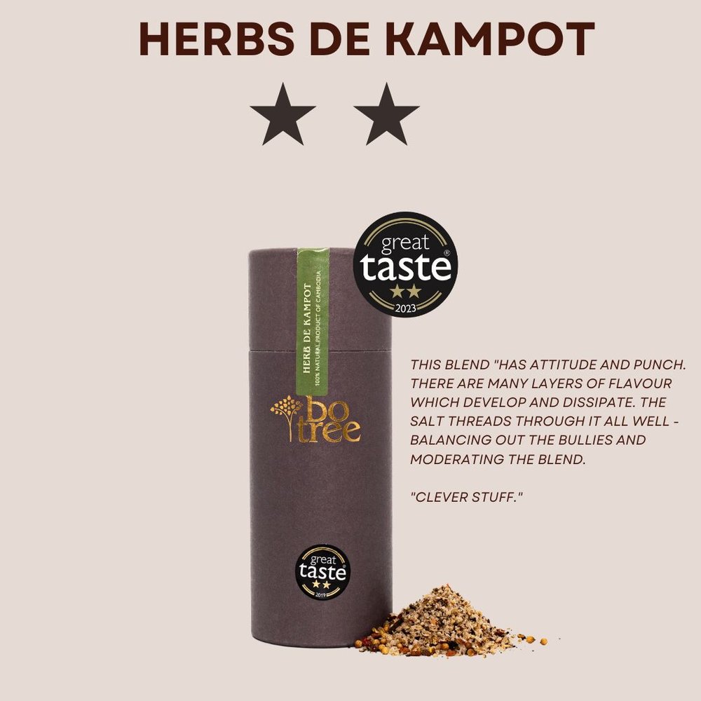 Botree Herbs de Kampot 2 stars Great Taste Awards 2023