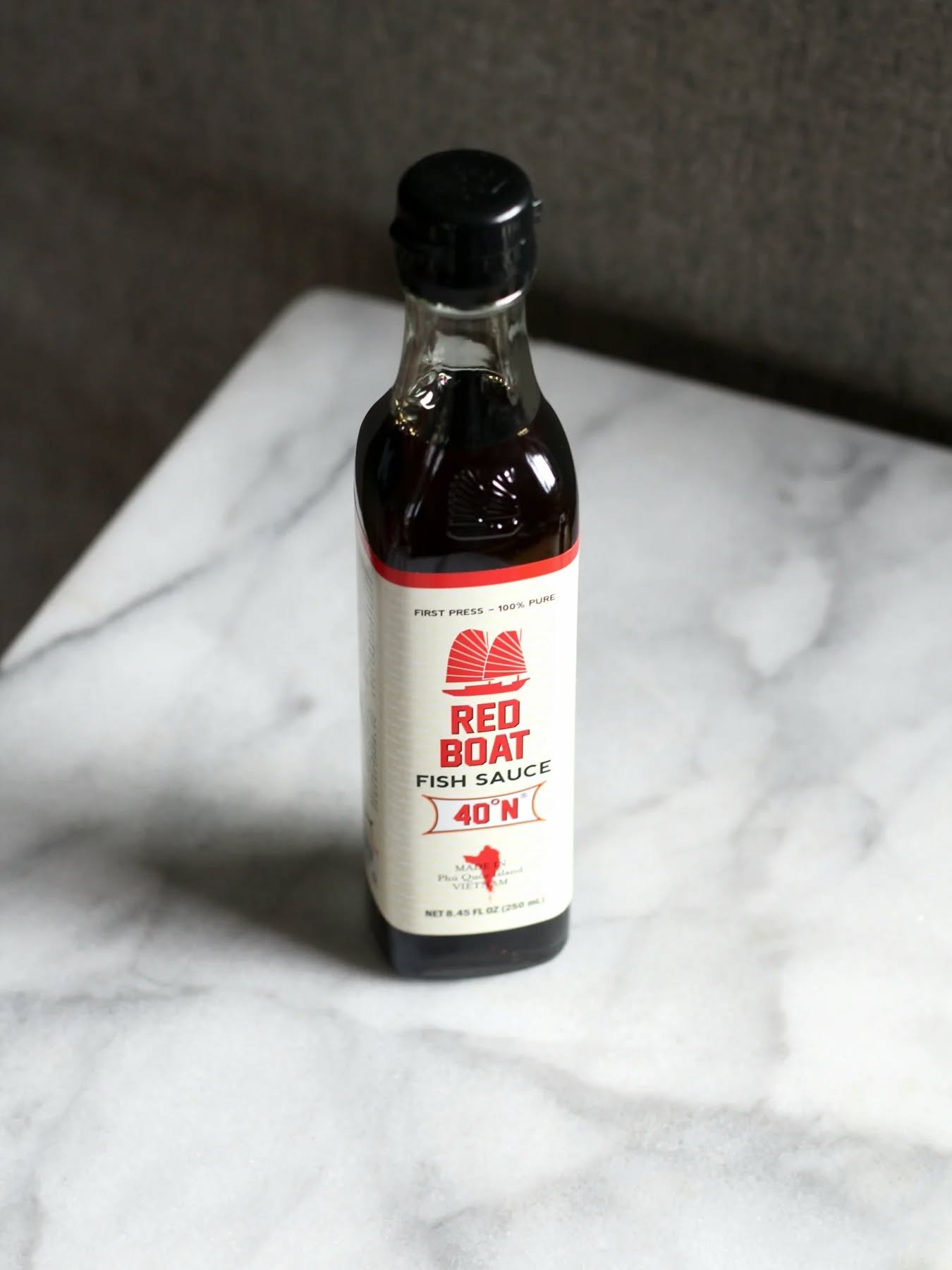 The best fish sauce on the market. a
A wicked change if you've eaten far too much carby food over the Christmas holidays, freshen your food up and cook something different.

This deep amber sauce has a wonderfully punchy fermented fish nose to it. Th