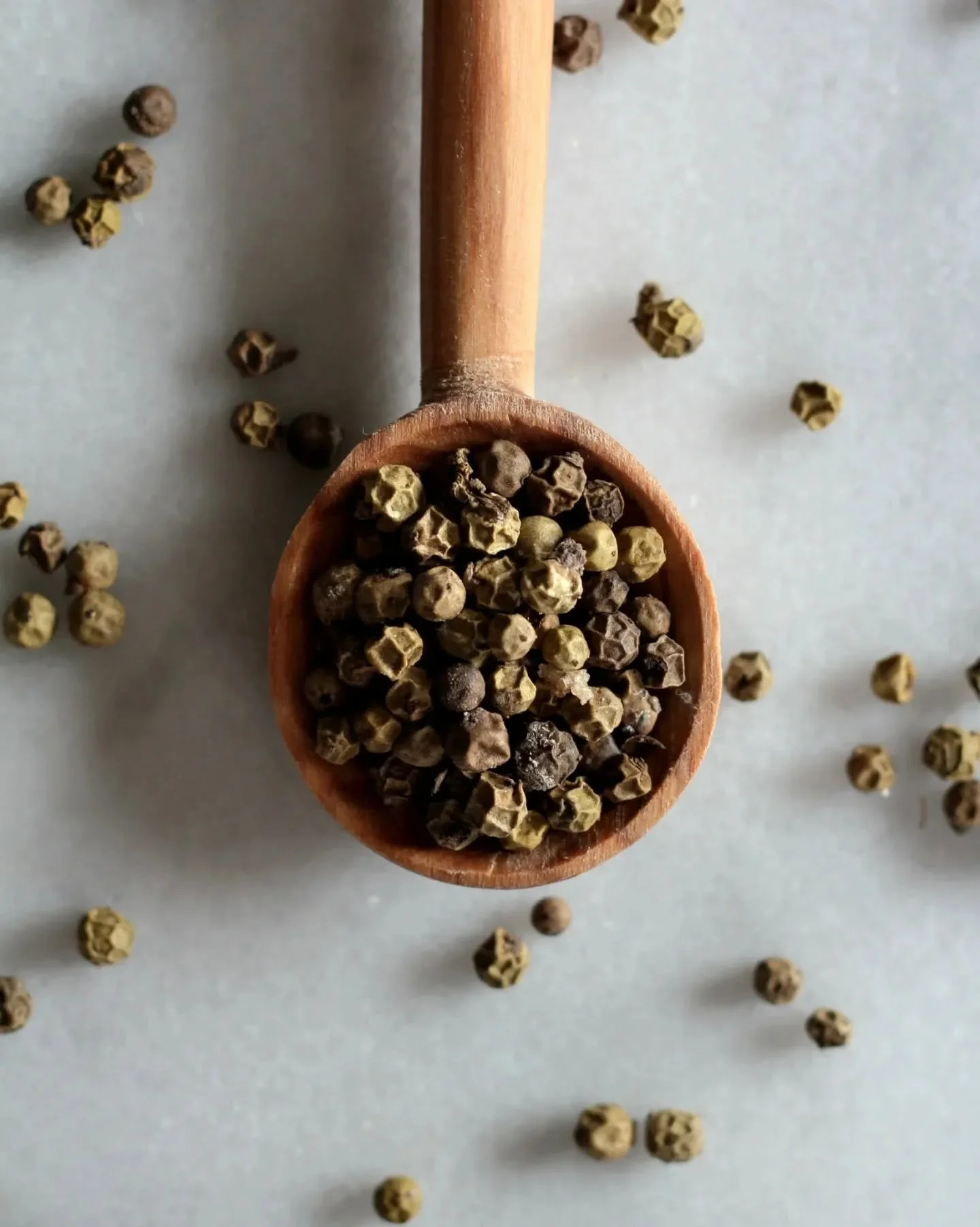 Our Green Kampot Pepper Berries don't last long! Harvested early and preserved in our Fleur de Sel - all done within 2 hours of picking!

Sealed in a vaccum pouch to preserve flavour, they're bright, salty, have a fresh heat and a really peppery flav