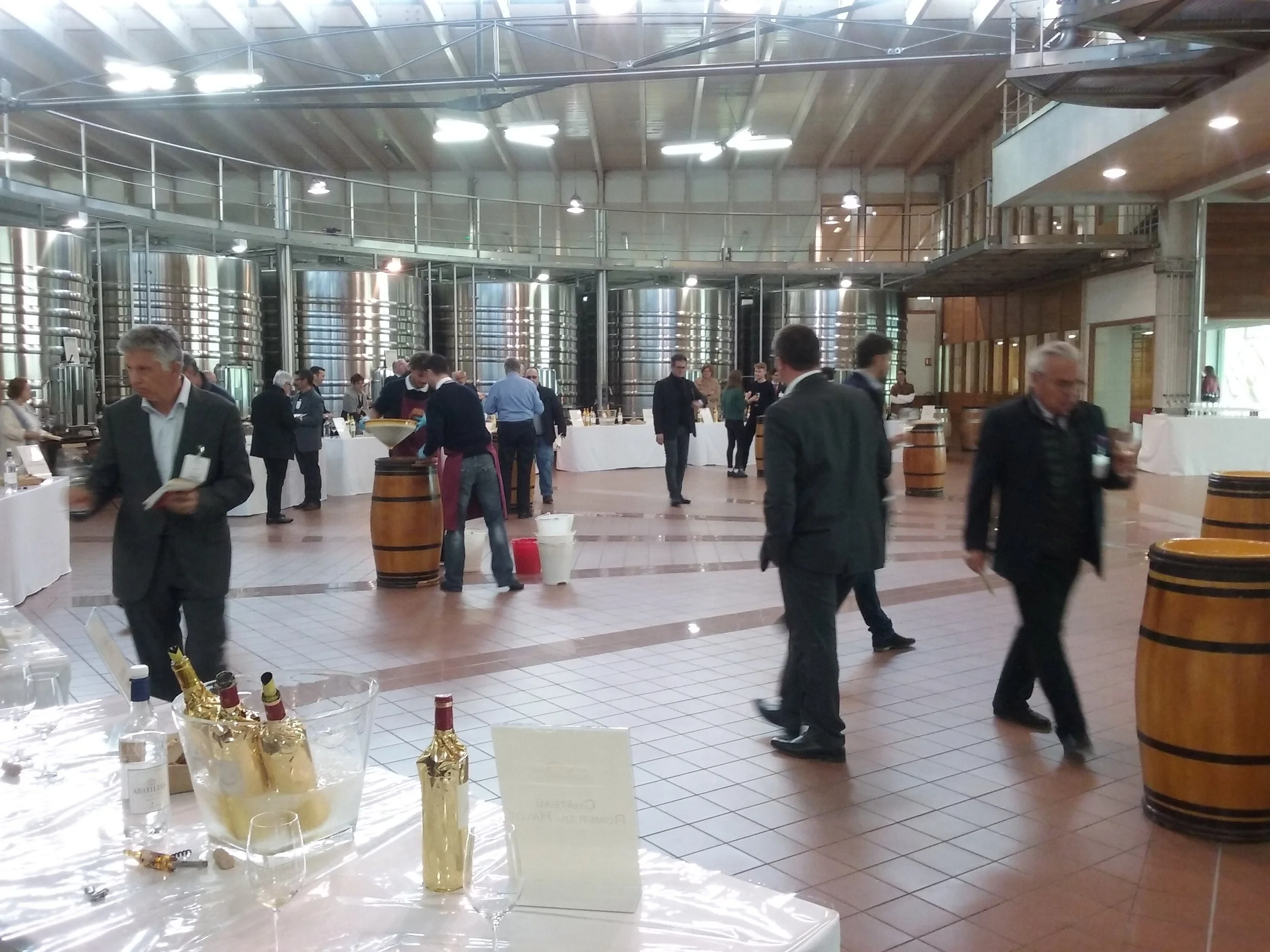Participation à la présentation des vins primeurs au château LA LAGUNE en 2016