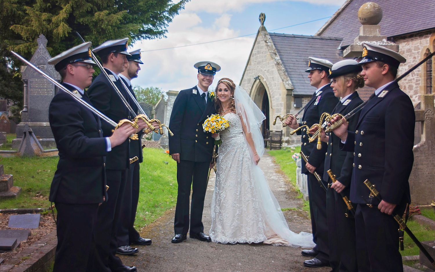 Honour guard wedding | St Cynfran