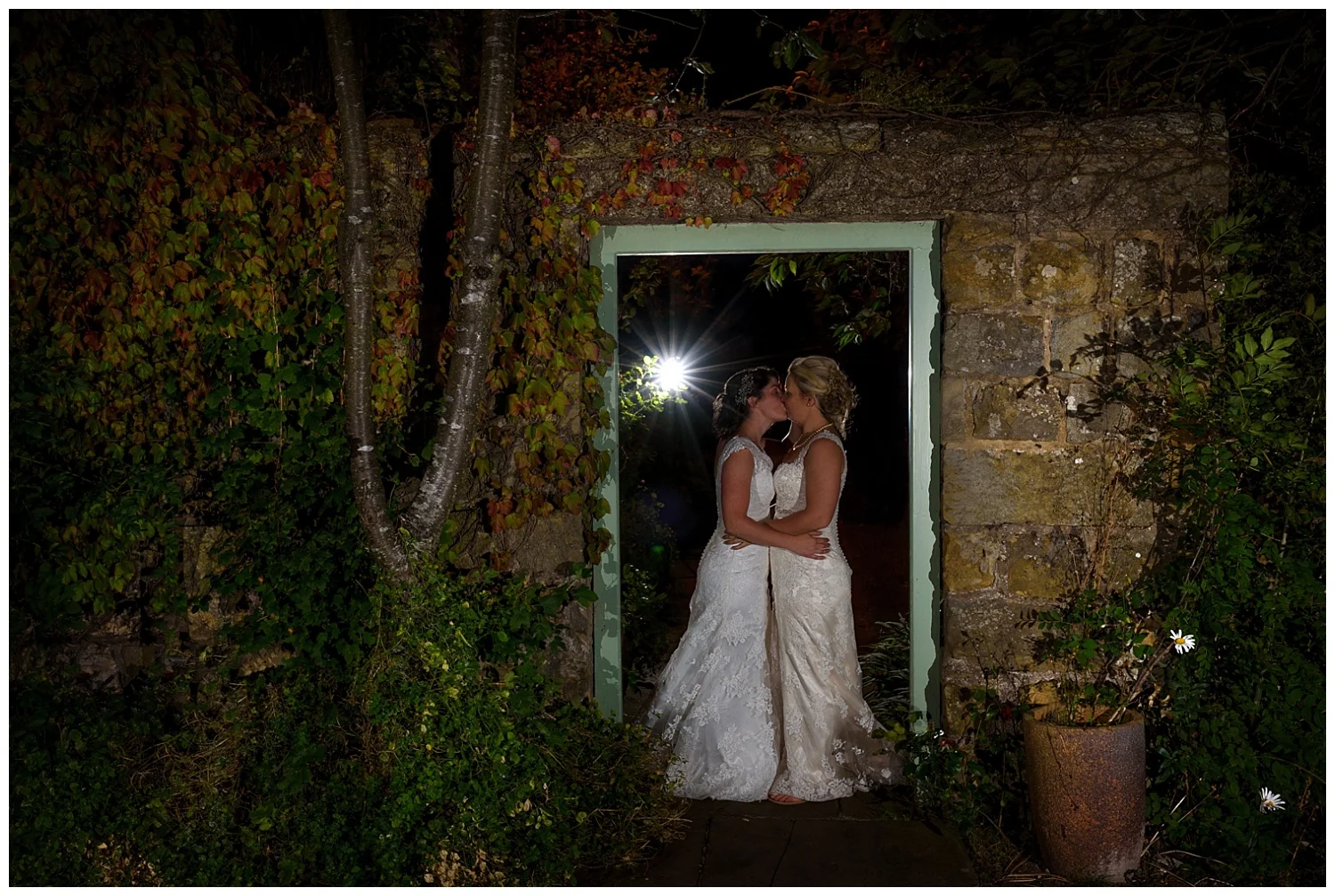 awesome wedding night portrait | surrey photographer