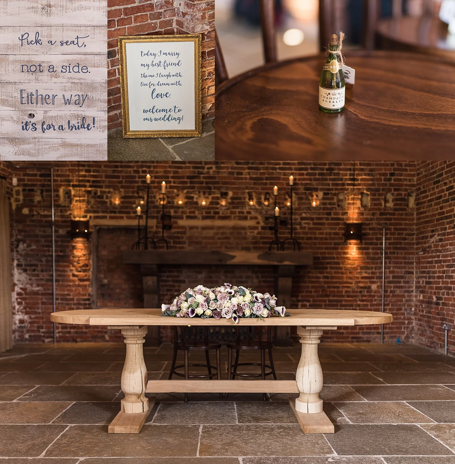 Hazel Gap Barn wedding details