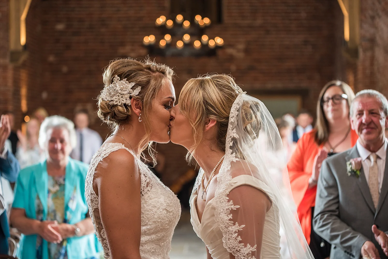 first kiss gay wedding hazel gap
