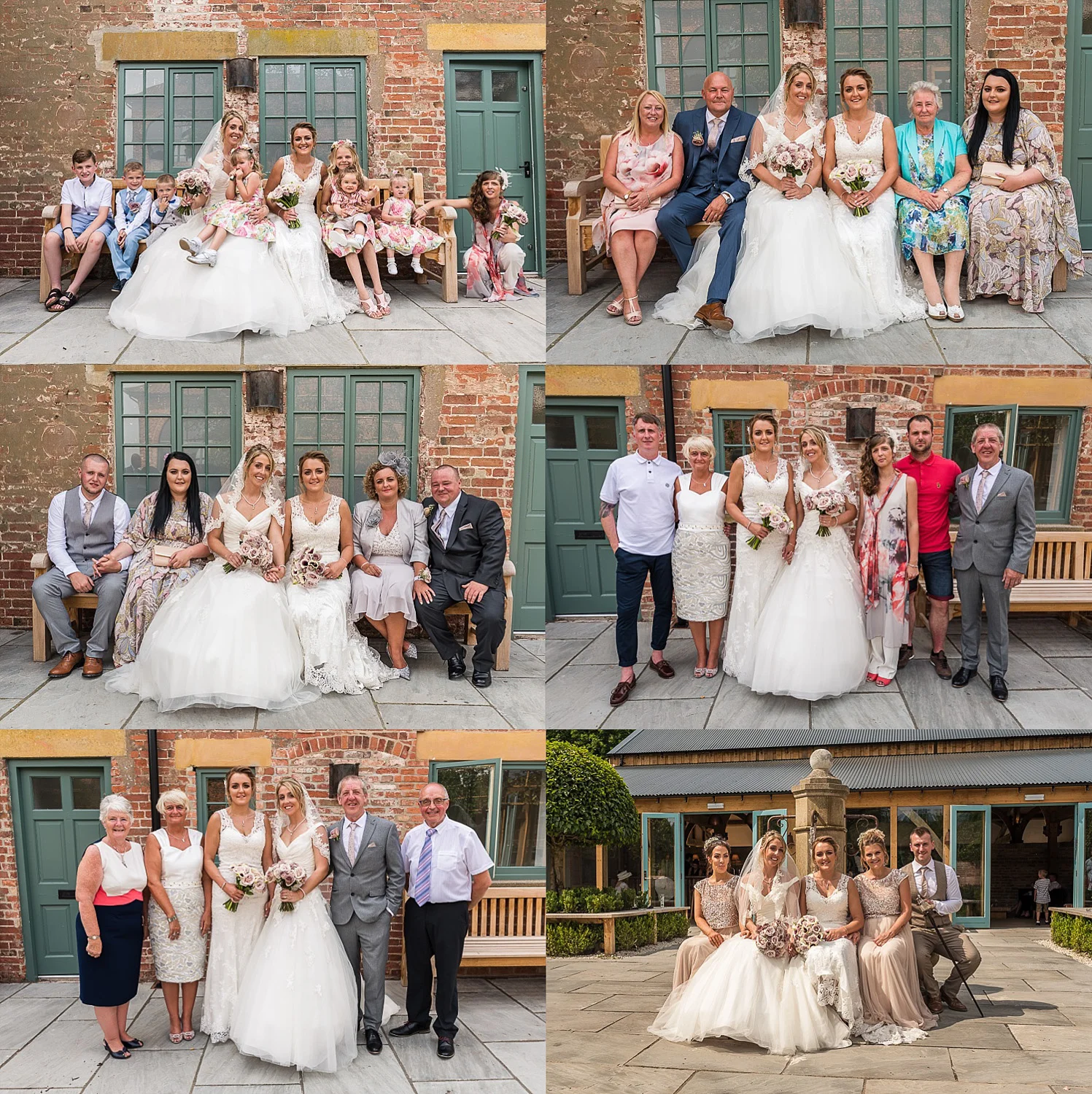 Family and friends group photos at Stunning Hazel Gap