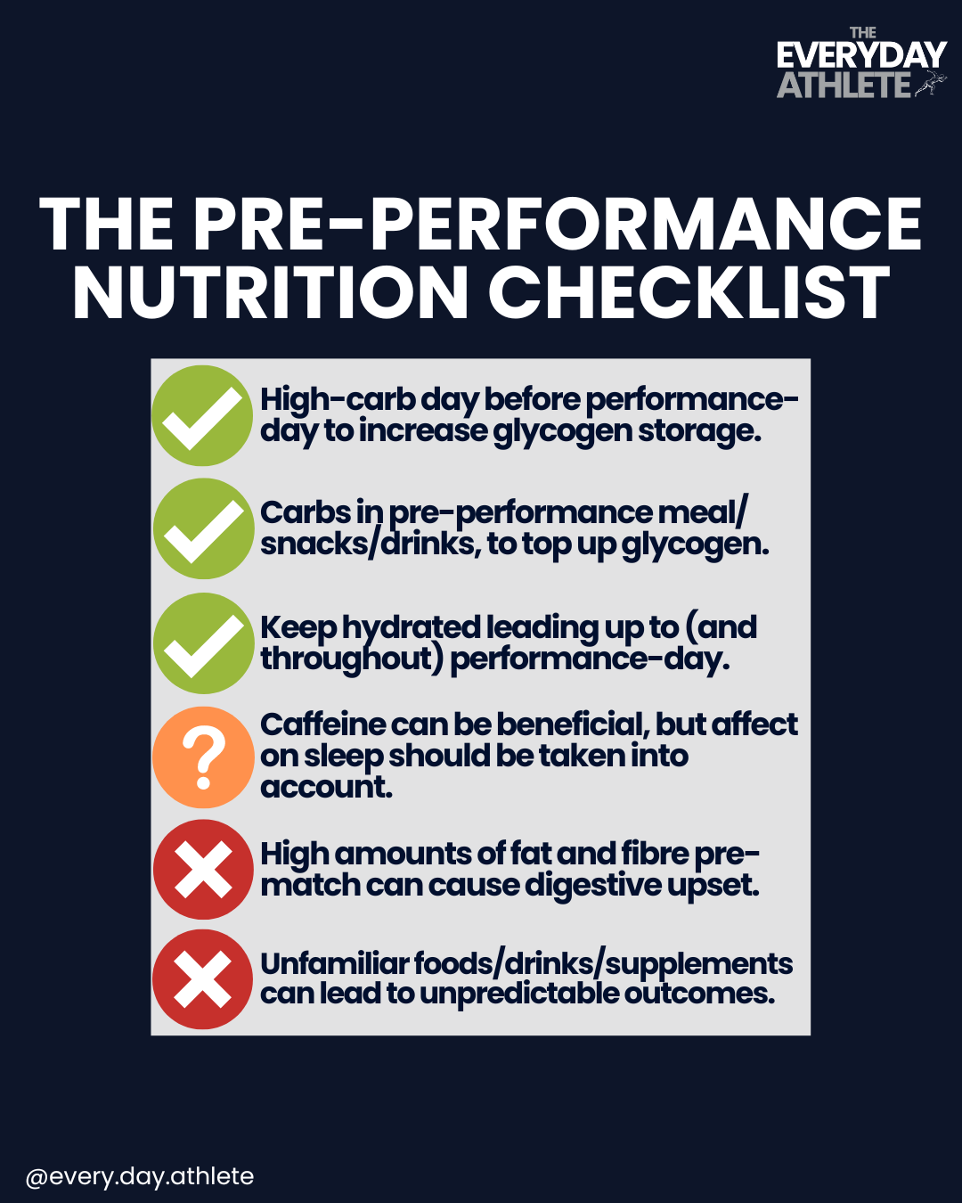 The Pre-Performance Meal Guide for Athletes (GAA, Hurling, Football ...