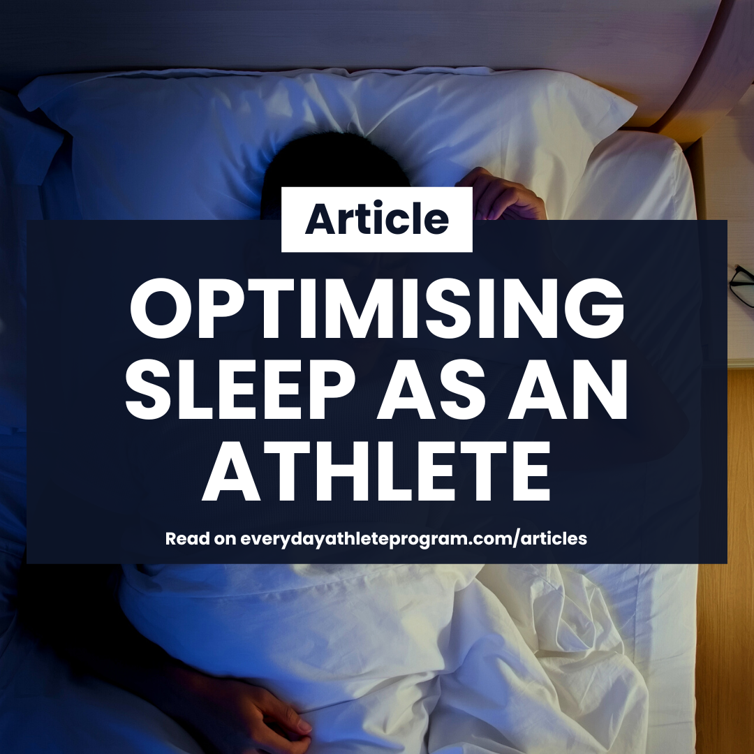 Optimising Sleep for Athletes (GAA, Hurling, Football, Rugby, Golf