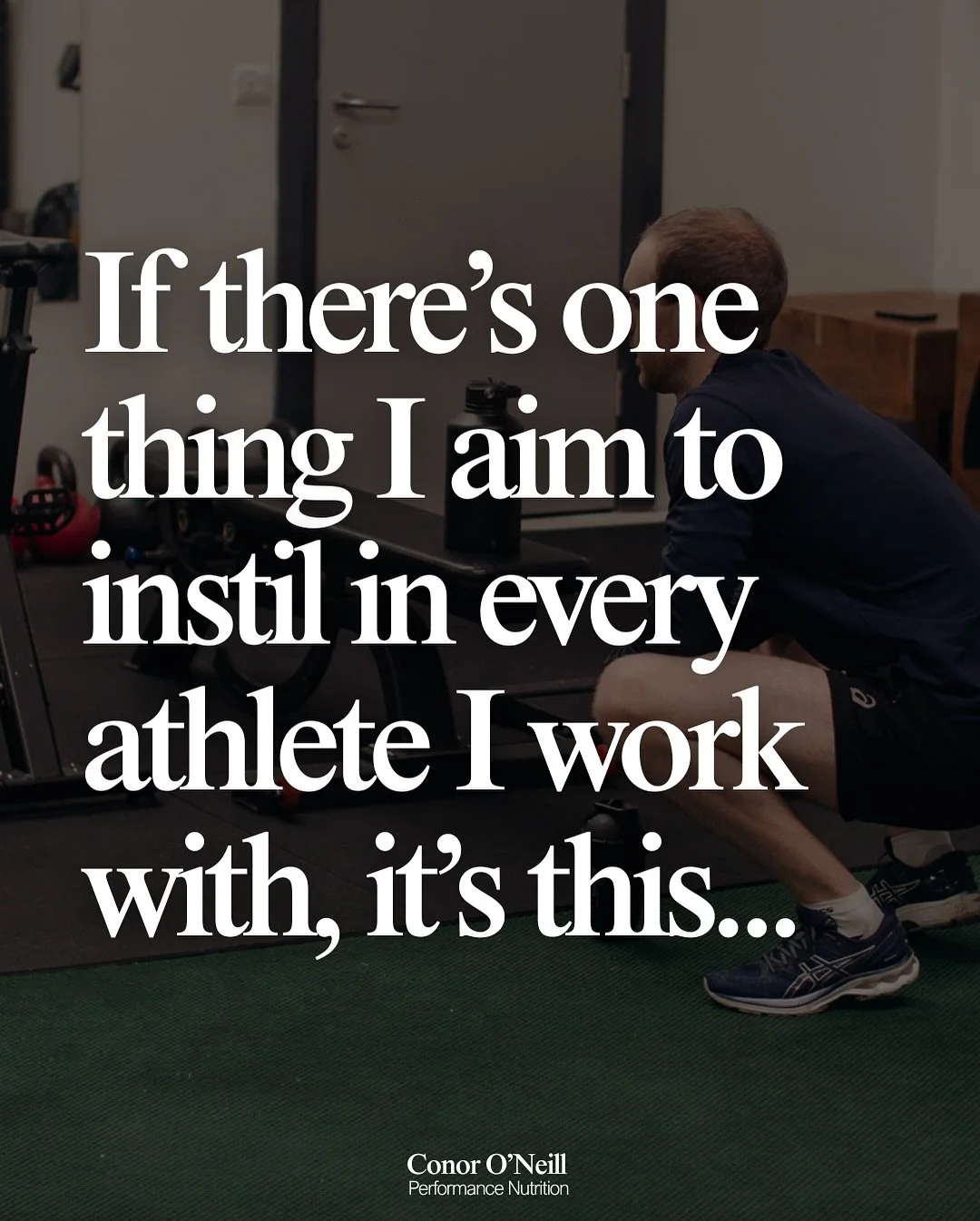 If there&rsquo;s one thing I aim to instil in every athlete I work with, it&rsquo;s this&hellip;

They may not even know we&rsquo;re aiming for it.
I may never even mention it to them.
But if we do things right, they feel it.

And if you&rsquo;re wil