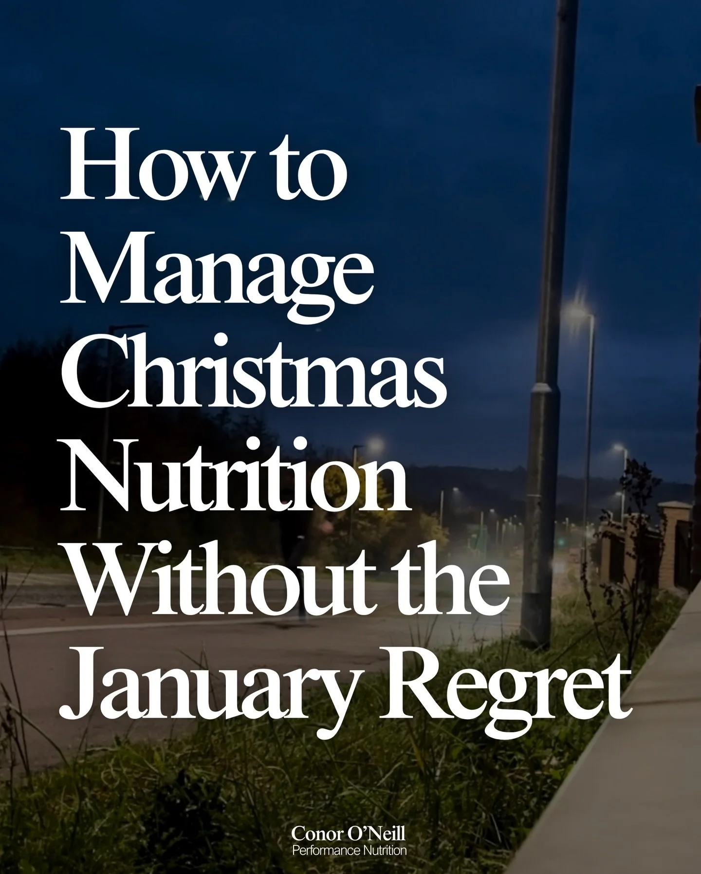 I understand the desire to indulge in all the treats and feasts around this time of year.

And of course, there&rsquo;s a place for doing so.

But if you do it every day for the next 2-3 weeks, you could be leaving yourself with a mountain to climb c