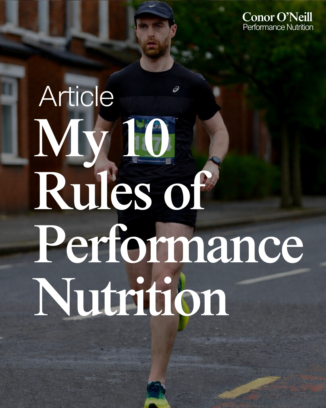 My 10 Rules of Performance Nutrition