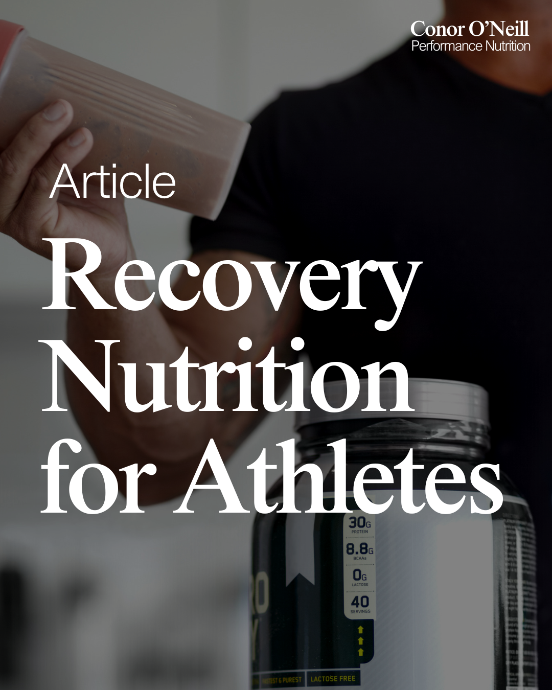 Recovery Nutrition for Athletes