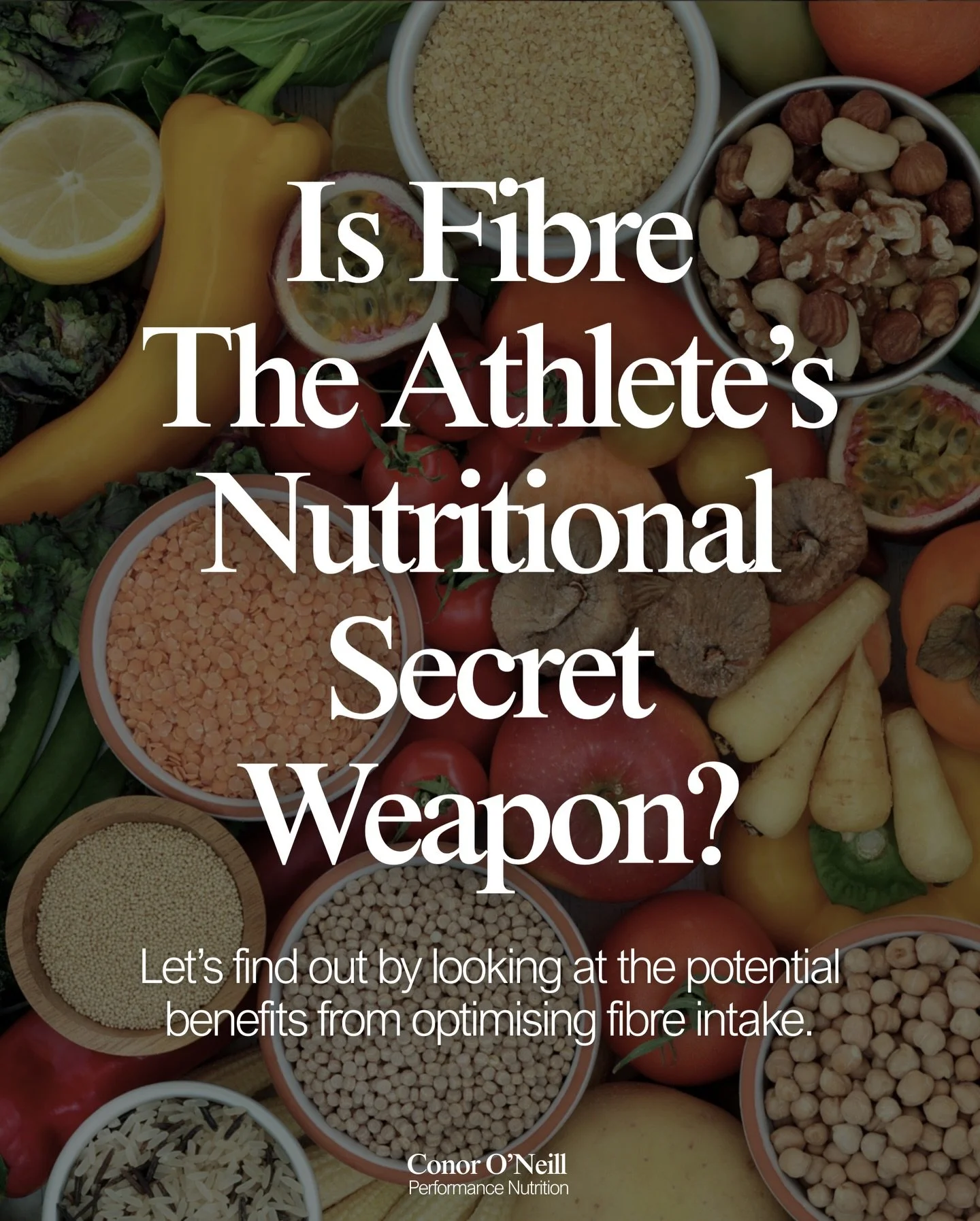 7 benefits of optimising your fibre intake as an athlete. 👆🏼

(that you might not have considered)