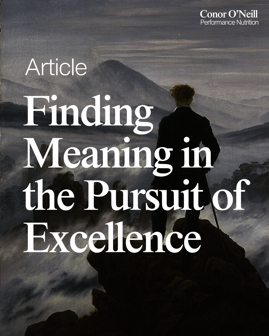 Finding Meaning in the Pursuit of Excellence