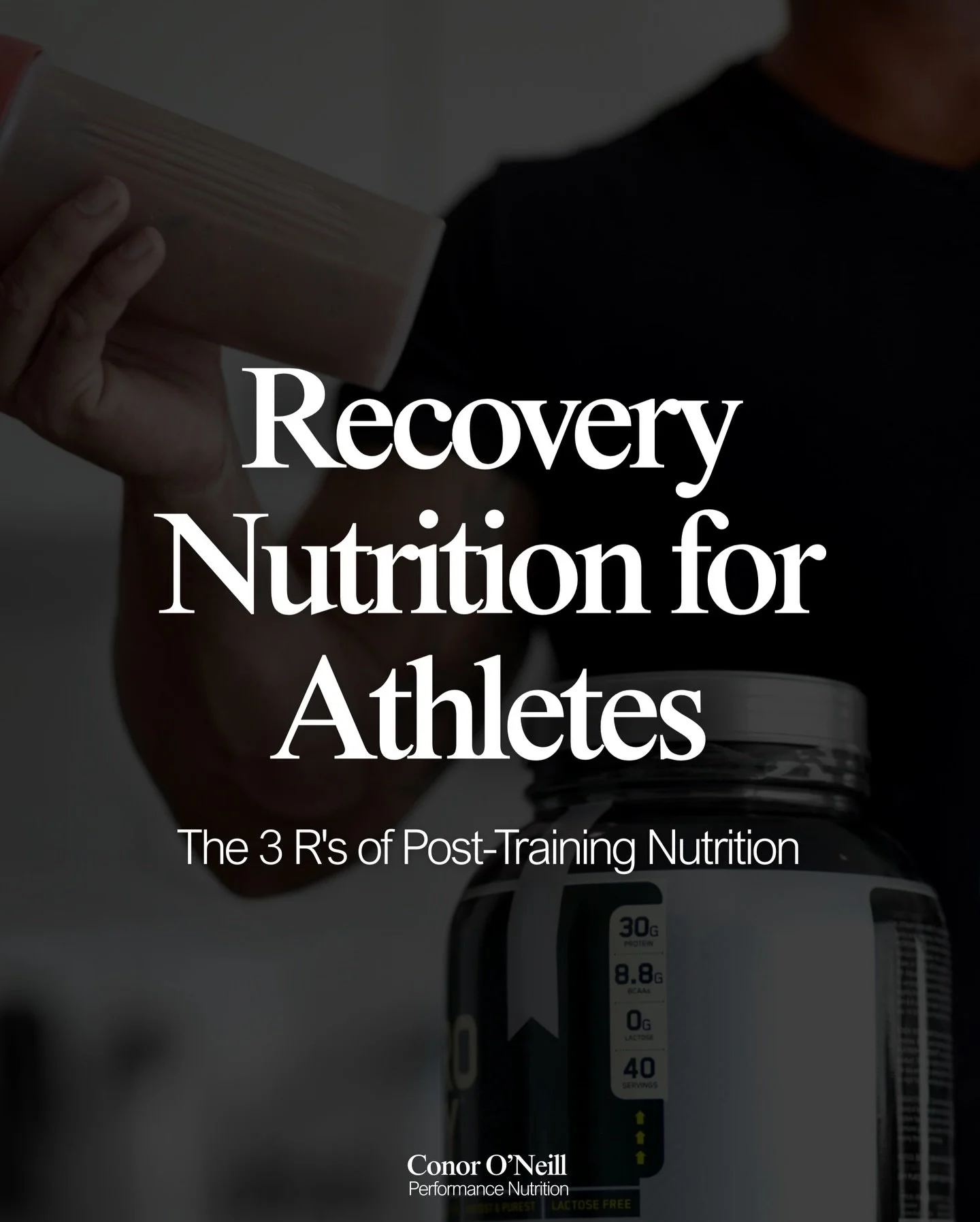 Recovery extends well beyond the first hour post-training.

But the immediate post-training period is your FIRST opportunity to maximise recovery.

We can do this by focussing on the 3 R&rsquo;s of recovery nutrition outlined above.

P.s. If you&rsqu