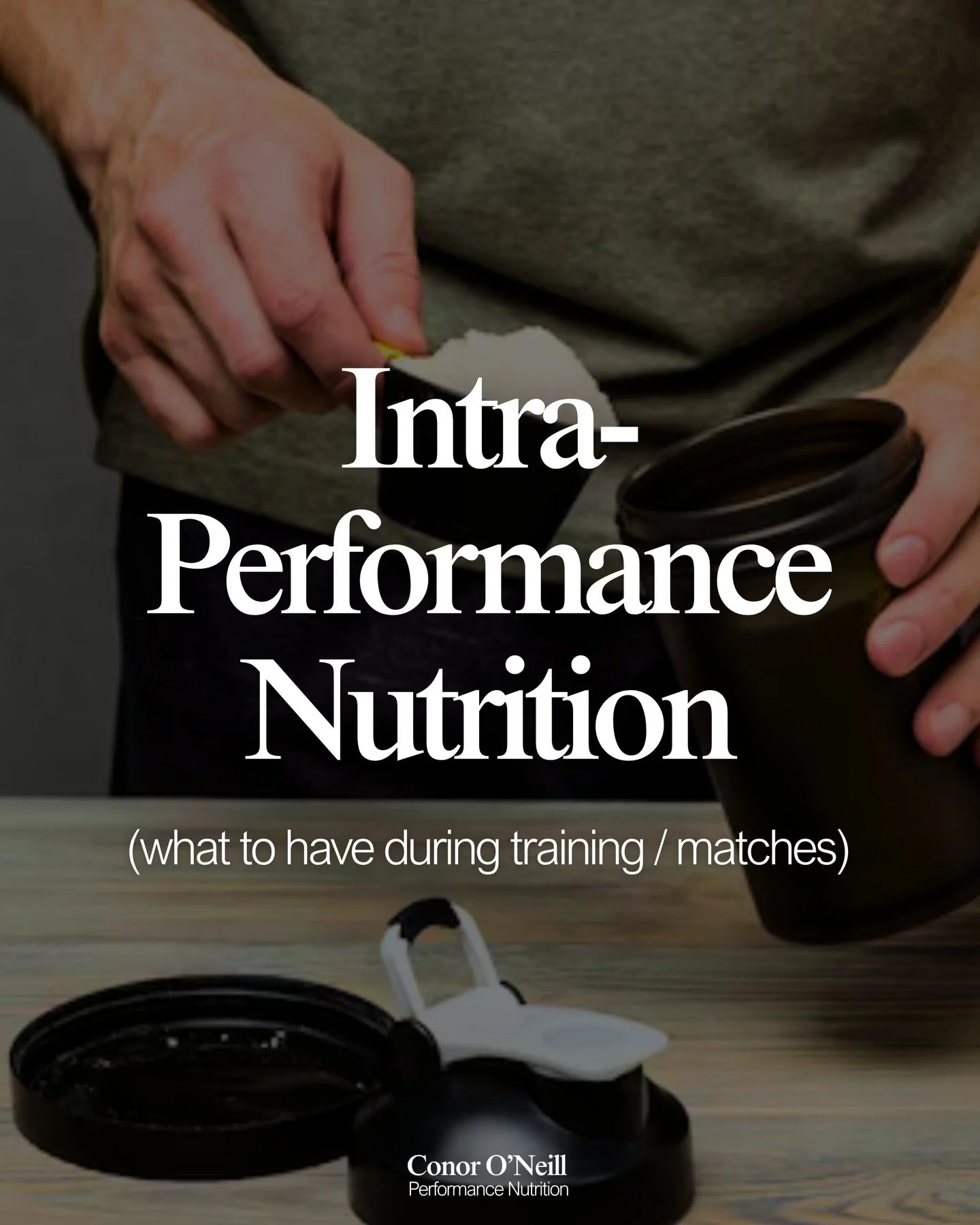 The 4 main goals of Intra-performance nutrition.

(and how to make your own homemade sports drink)

Any questions on how to set this up for yourself, just send me a message. 🤝