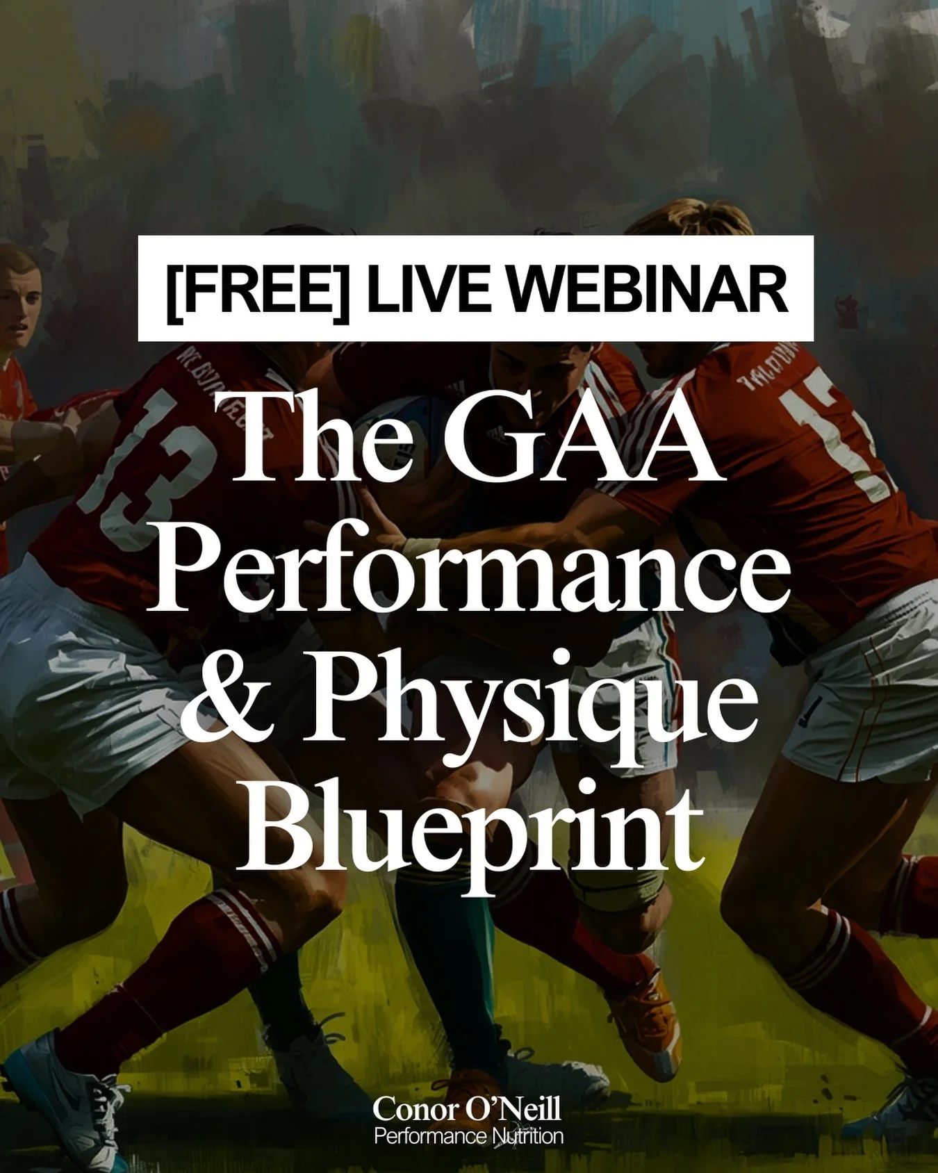 Next Wednesday (10th June 2026) at 12.30pm (lunch time)&hellip;

I&rsquo;m running a FREE 30-minute live Nutrition workshop for GAA players who want to optimise their body composition whilst still fuelling their performance through this season.

We&r