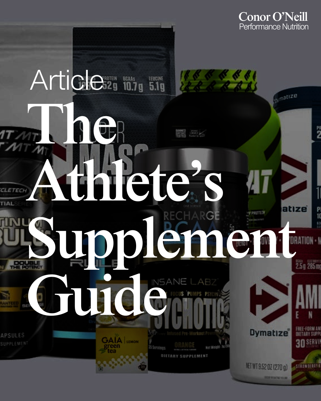 The Athlete’s Supplement Guide