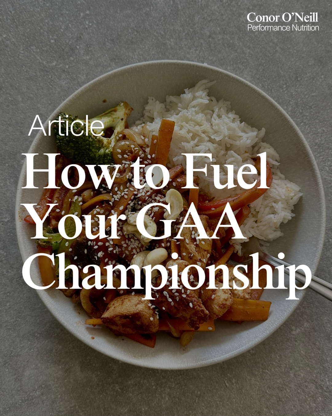 How to Fuel Your GAA Championship