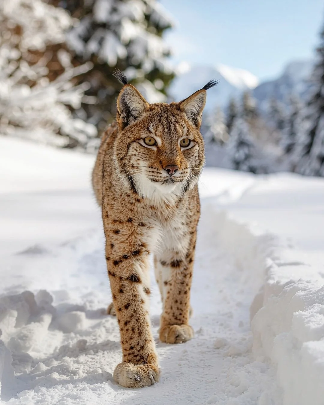 Once absent from much of Austria, lynx are now returning to roam ancient woodlands, thanks to dedicated conservation efforts. These elusive felines are masters of quiet movement, often avoiding human contact yet leaving their presence felt in every p