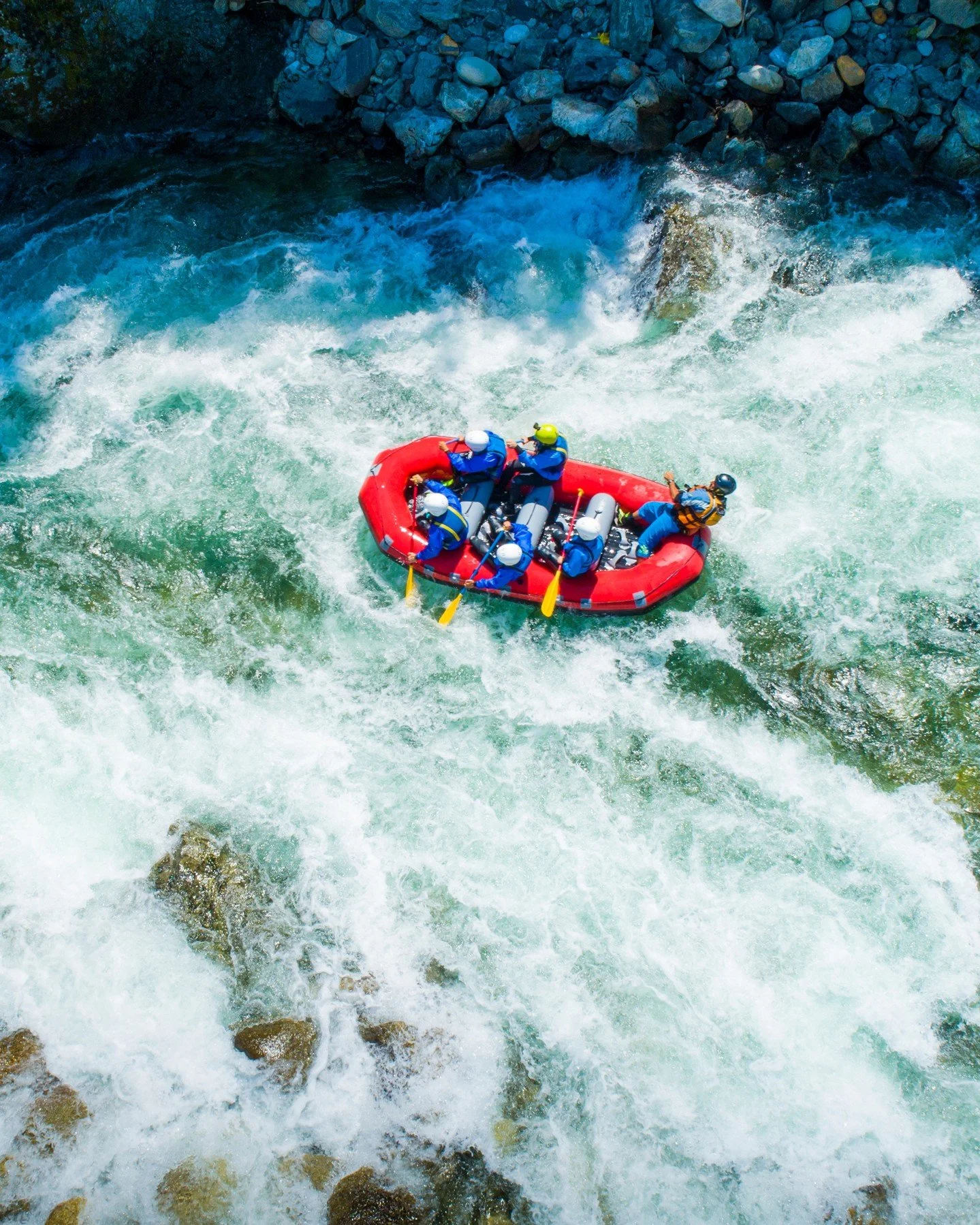 The Ayung River winds through some of Bali's most beautiful scenery, passing rainforest, waterfalls and hidden stretches of countryside. White water rafting here offers just the right balance of excitement and exploration, making it a favourite for f
