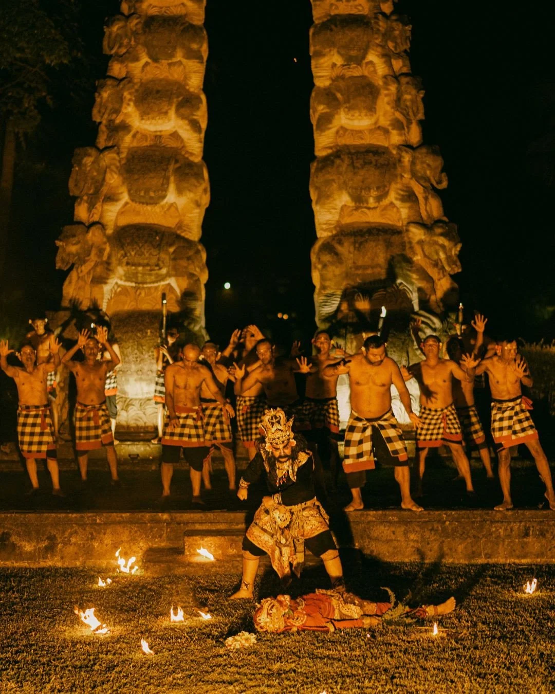 In Bali, one of the most captivating ways to connect with local culture is through the island's traditional Kecak dance. Performed by dozens of dancers moving and chanting in unison, the performance tells stories drawn from the ancient Hindu epic, th