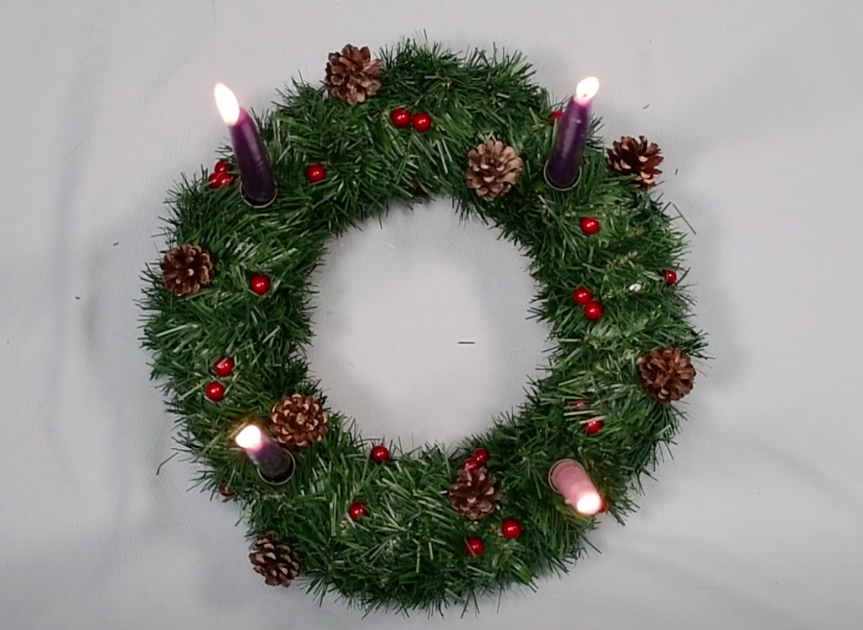 Make your own Advent Wreath